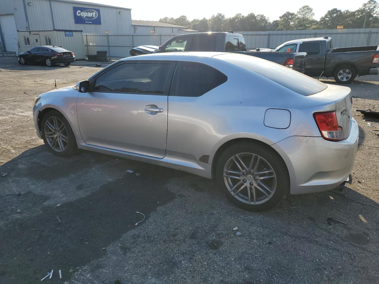 2012 Toyota Scion Tc Silver vin: JTKJF5C78C3024695