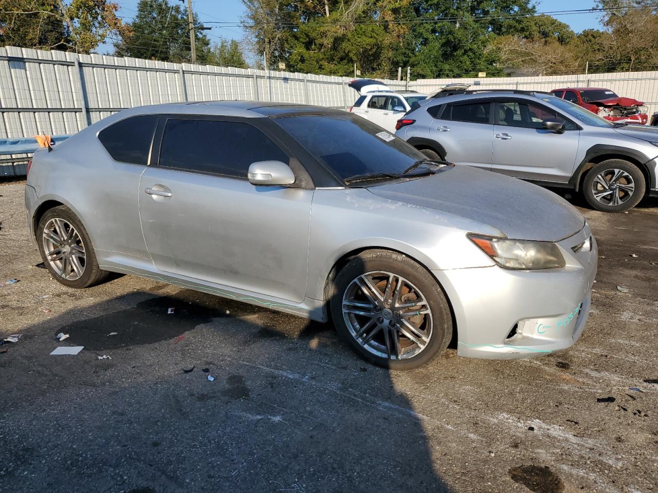 2012 Toyota Scion Tc Silver vin: JTKJF5C78C3024695
