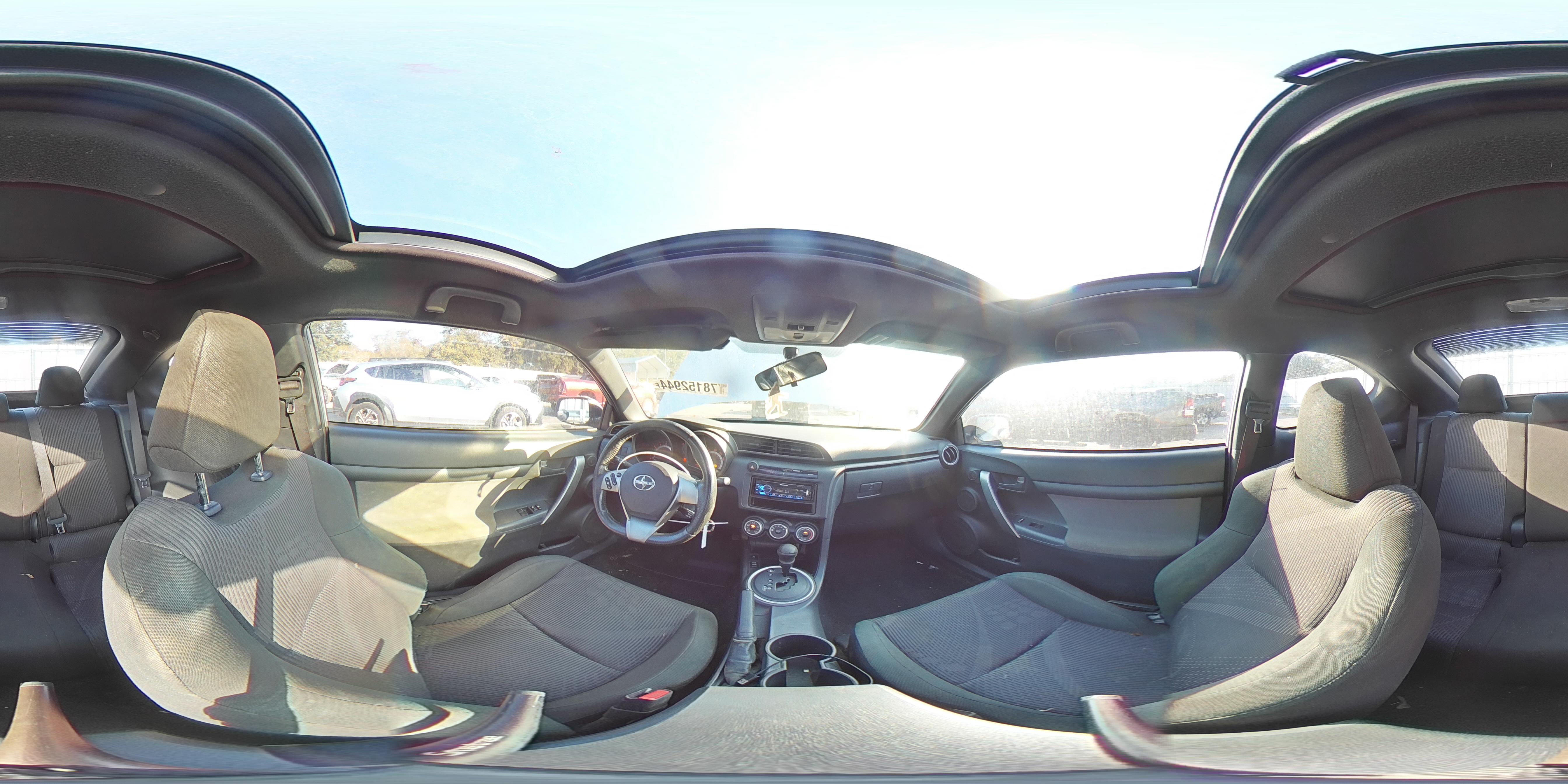 2012 Toyota Scion Tc Silver vin: JTKJF5C78C3024695