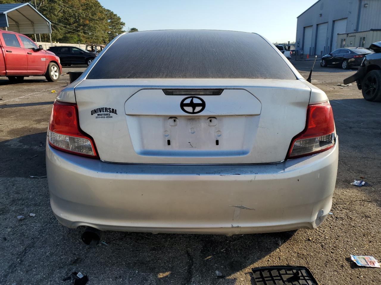 2012 Toyota Scion Tc Silver vin: JTKJF5C78C3024695