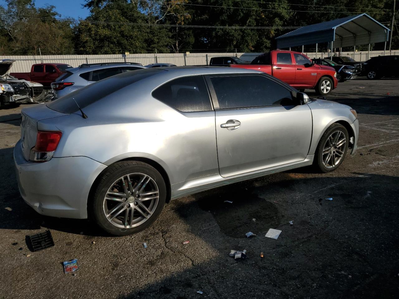 2012 Toyota Scion Tc Silver vin: JTKJF5C78C3024695