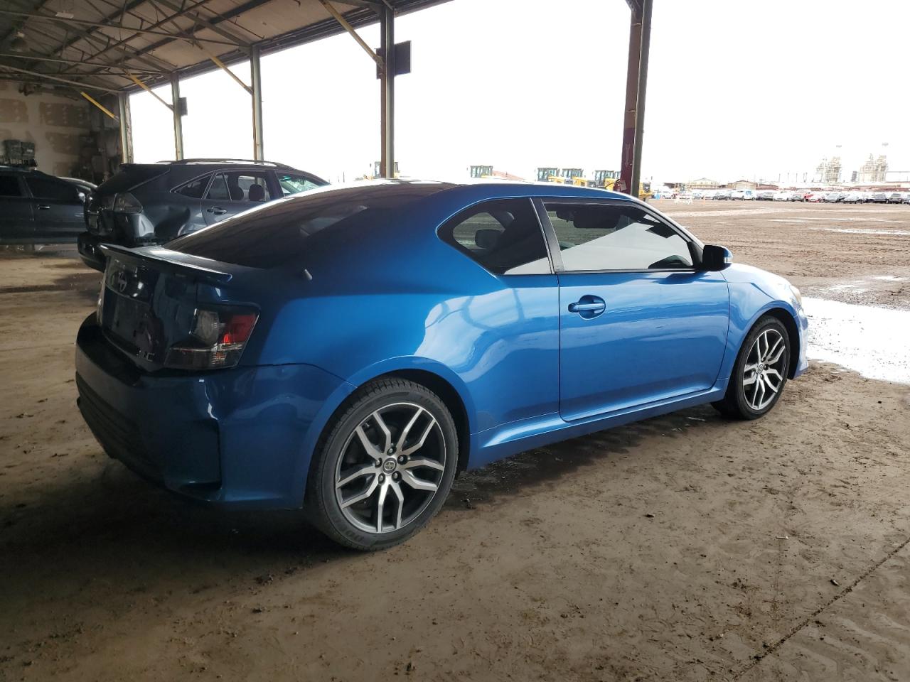 2014 Toyota Scion Tc Blue vin: JTKJF5C78E3070837