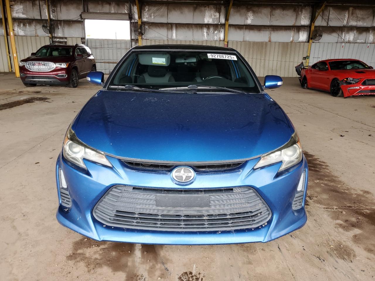2014 Toyota Scion Tc Blue vin: JTKJF5C78E3070837