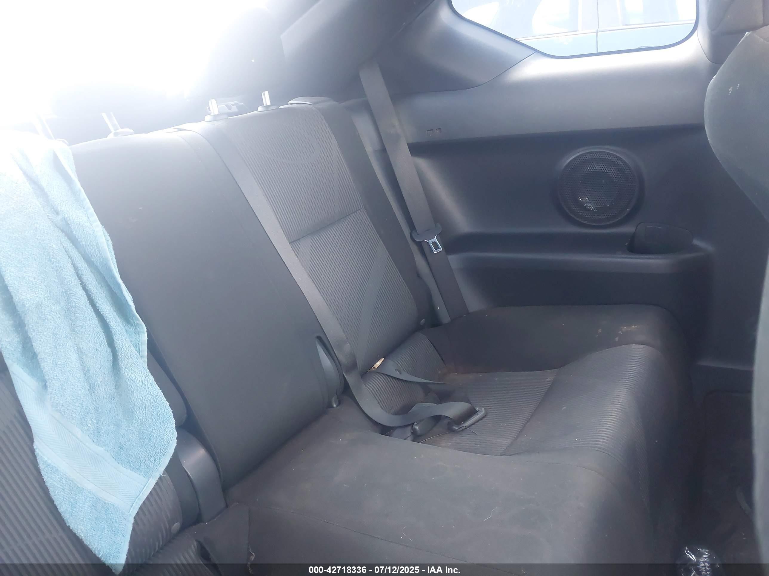 2012 Scion Tc   Black vin: JTKJF5C79C3027413