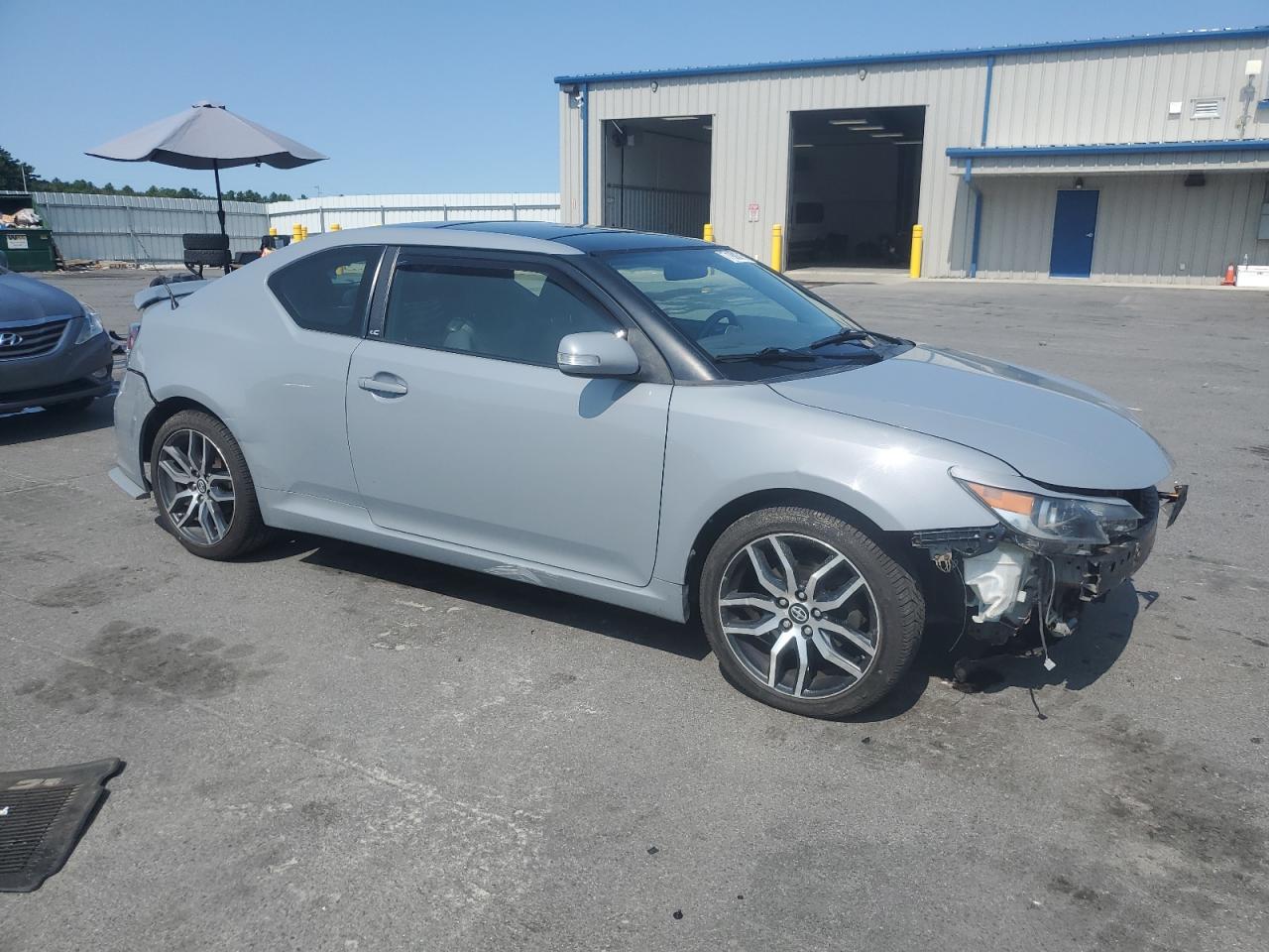 2014 Toyota Scion Tc Серый vin: JTKJF5C79E3076825