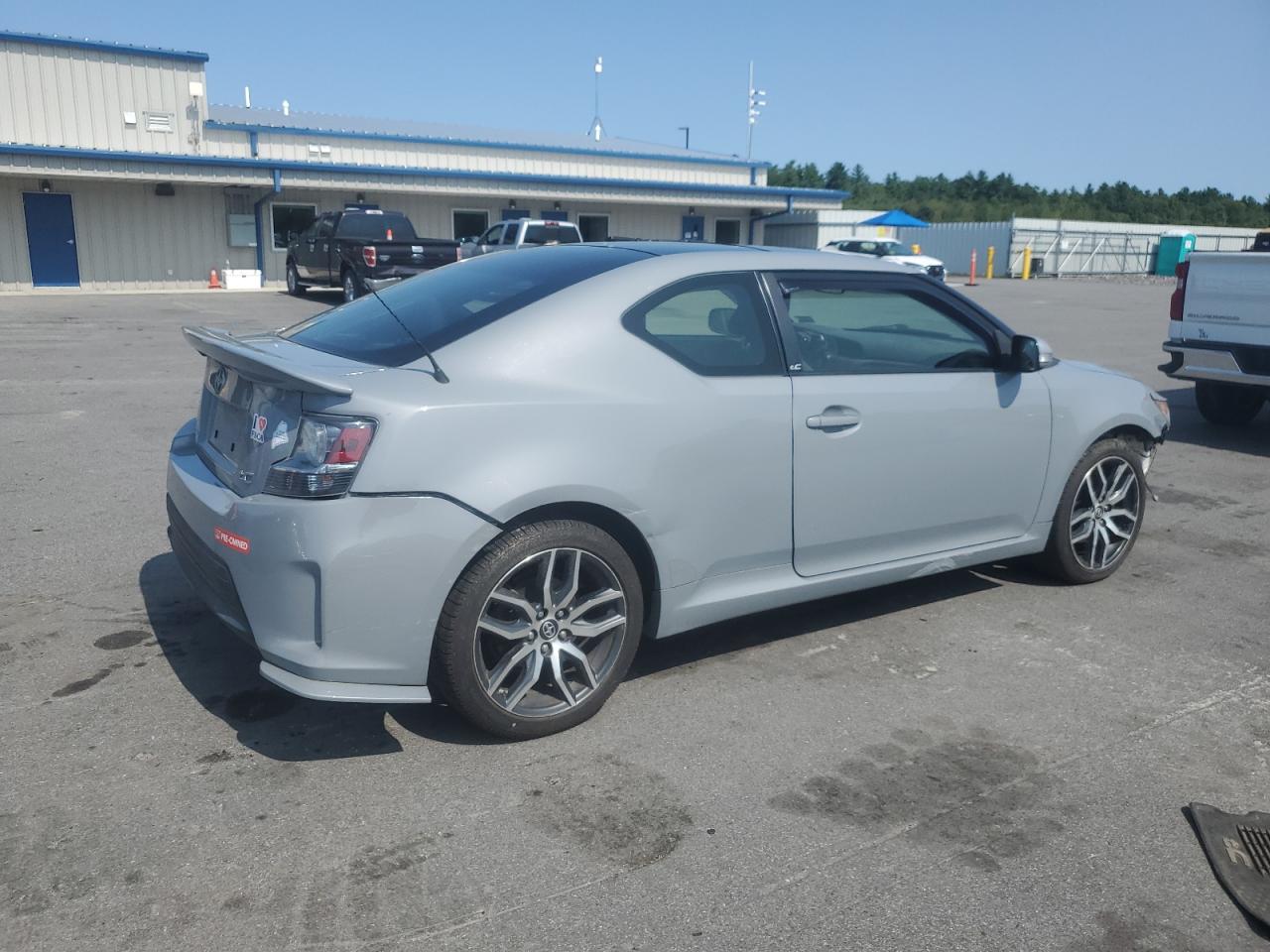 2014 Toyota Scion Tc Серый vin: JTKJF5C79E3076825