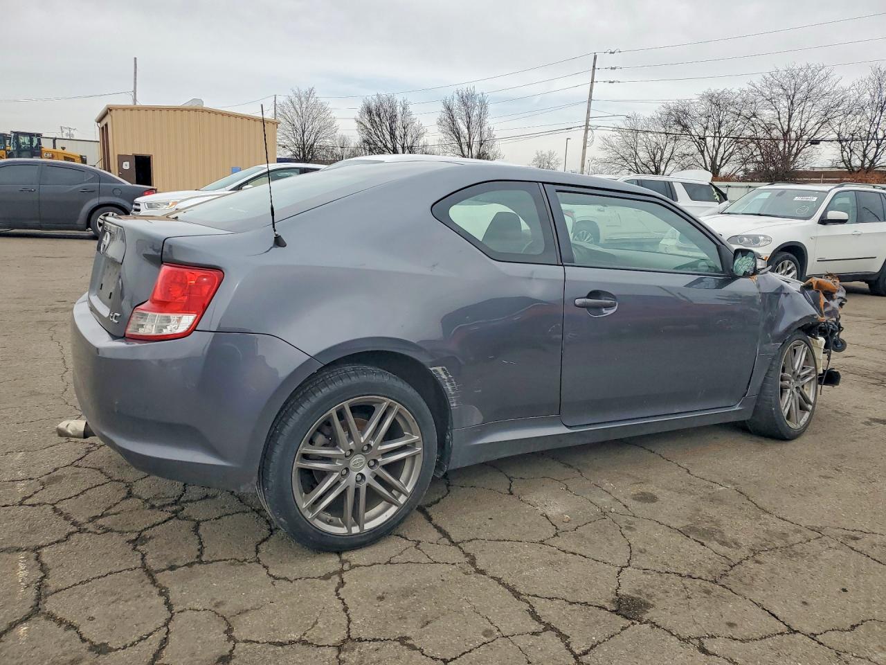 2011 Toyota Scion Tc Gray vin: JTKJF5C7XB3004558