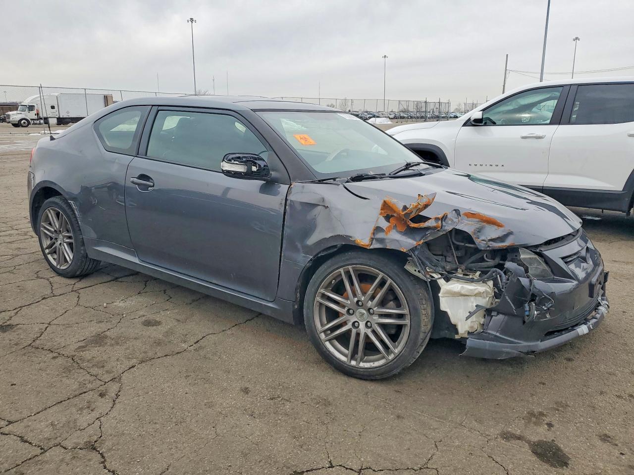 2011 Toyota Scion Tc Gray vin: JTKJF5C7XB3004558