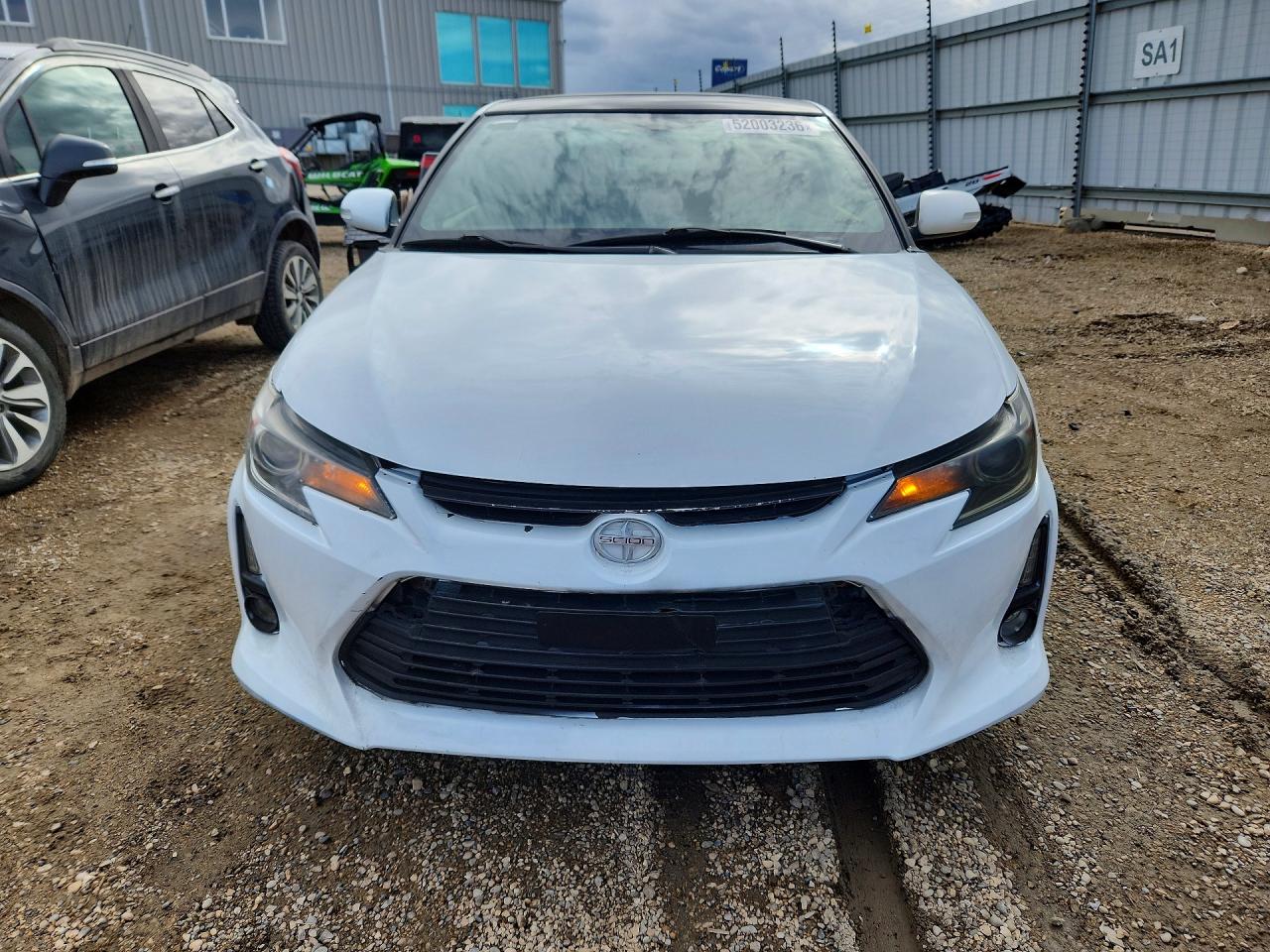 2014 Toyota Scion Tc White vin: JTKJF5C7XE3088109