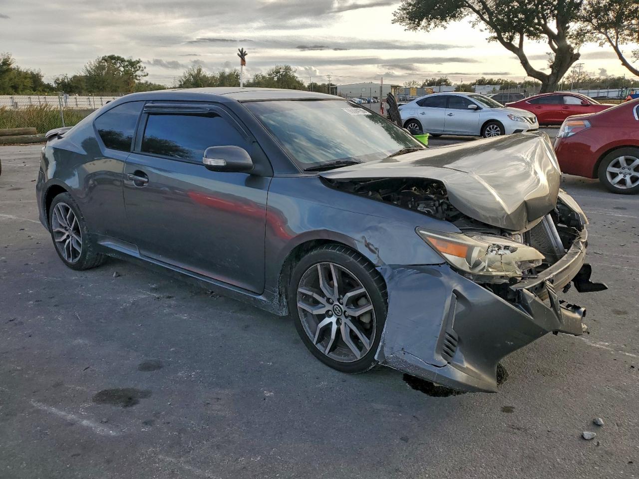 2015 Toyota Scion Tc Gray vin: JTKJF5C7XF3096714