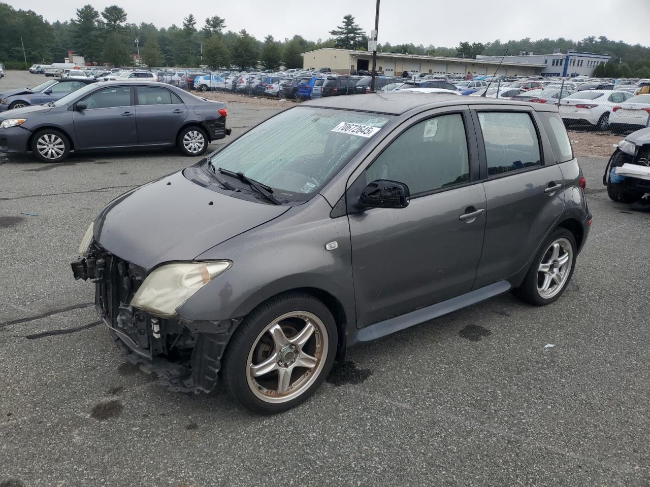 2004 Toyota Scion Xa Gray vin: JTKKT624240047130