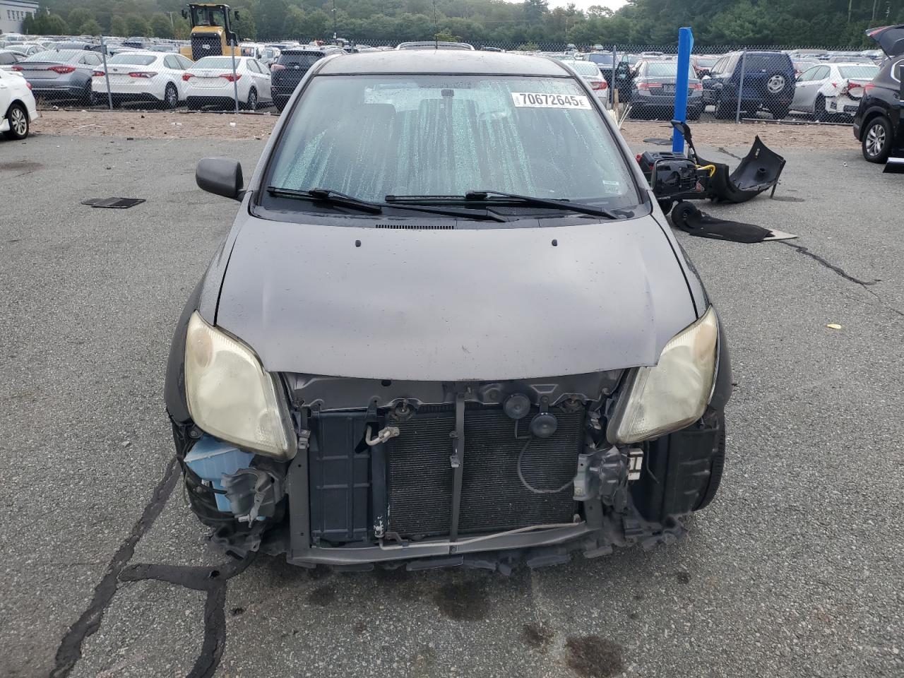 2004 Toyota Scion Xa Gray vin: JTKKT624240047130