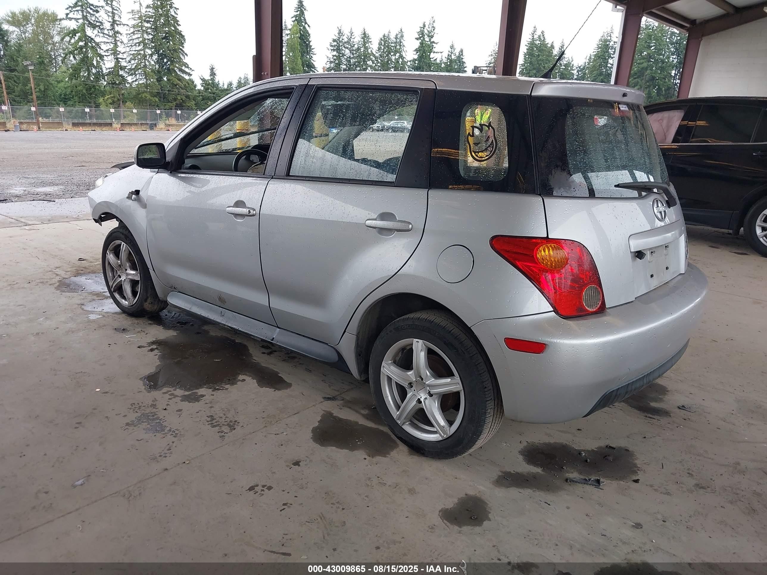 2005 Scion Xa   Silver vin: JTKKT624350095320