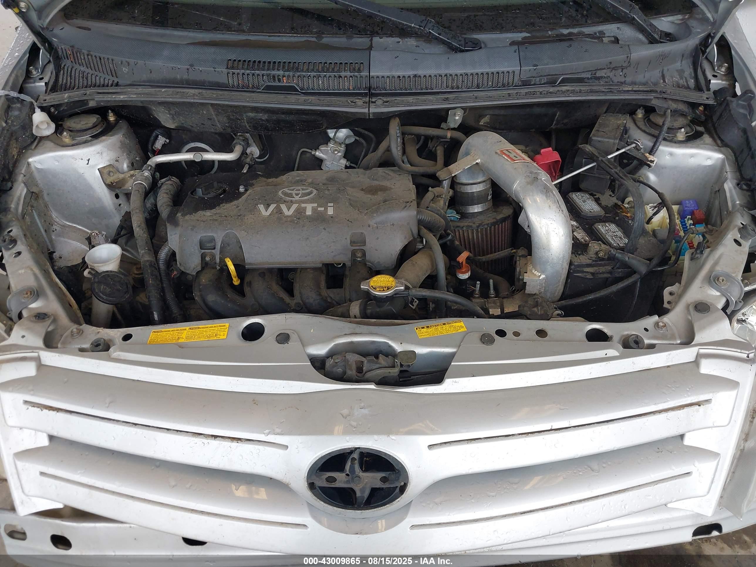 2005 Scion Xa   Silver vin: JTKKT624350095320