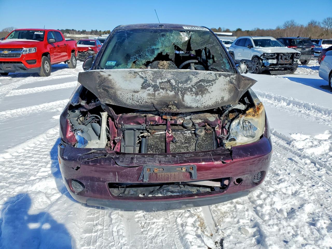 2005 Toyota Scion Xa Purple vin: JTKKT624450093978