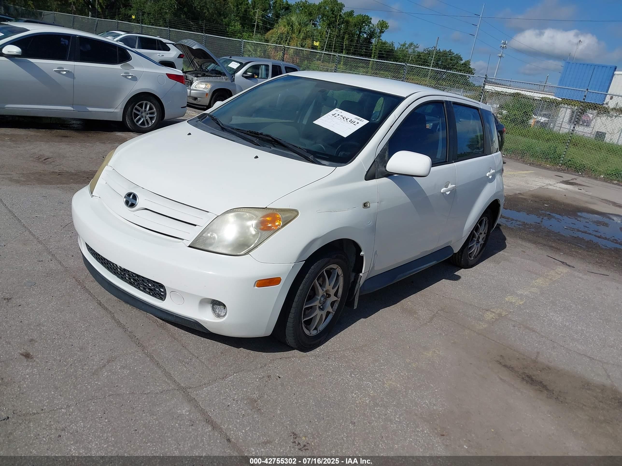 2005 Scion Xa   White vin: JTKKT624450108690