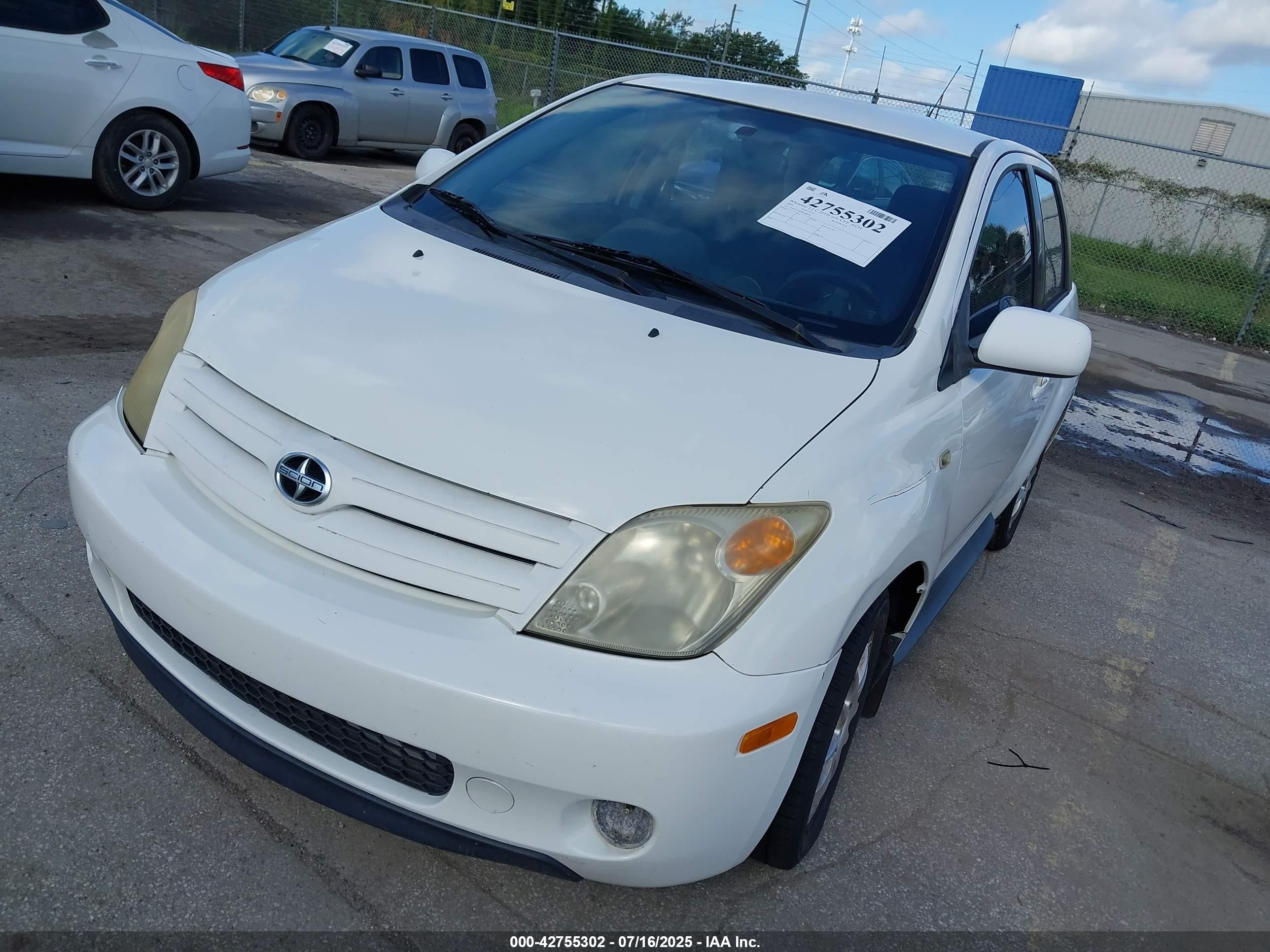 2005 Scion Xa   White vin: JTKKT624450108690