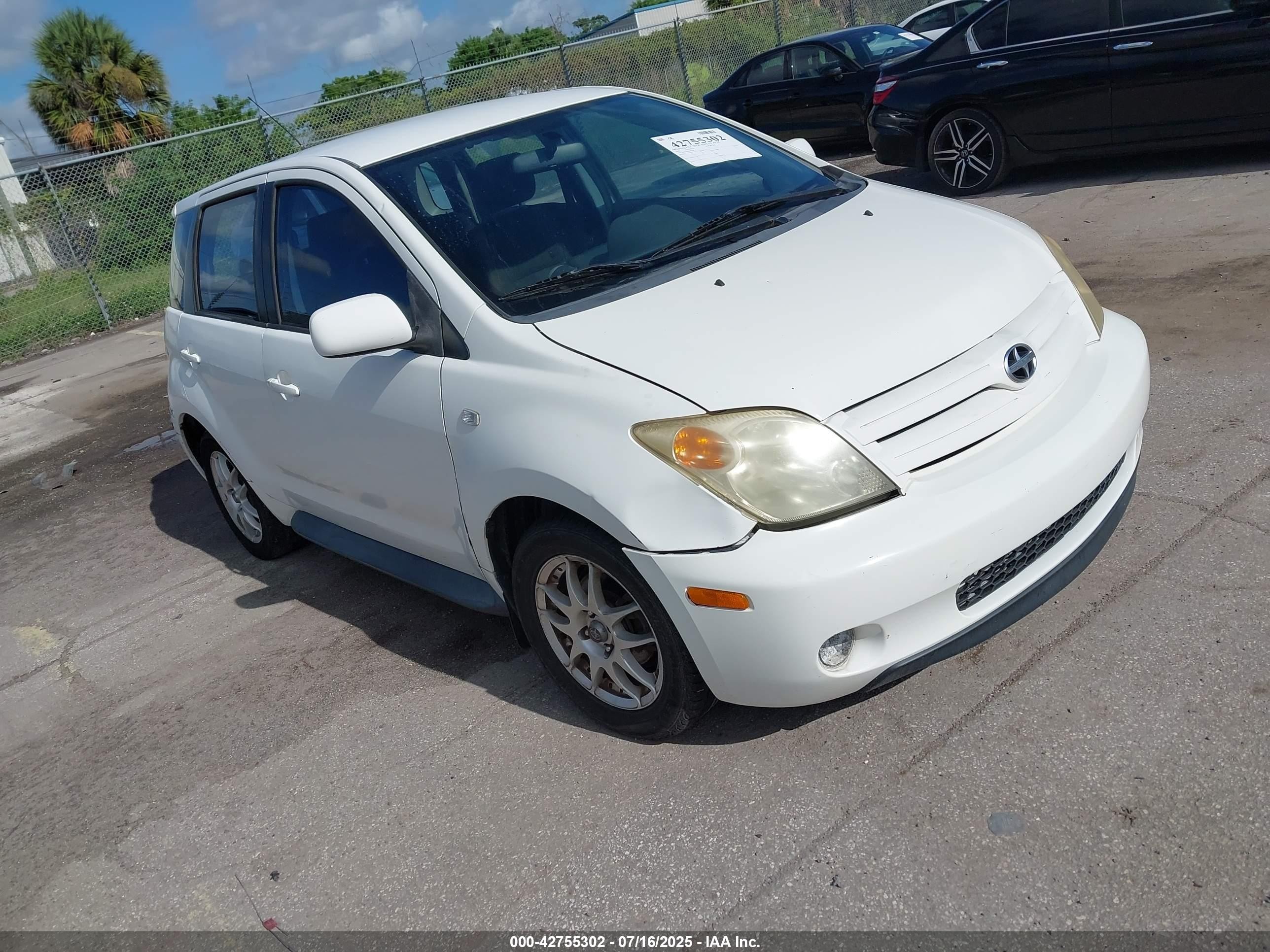 2005 Scion Xa   White vin: JTKKT624450108690