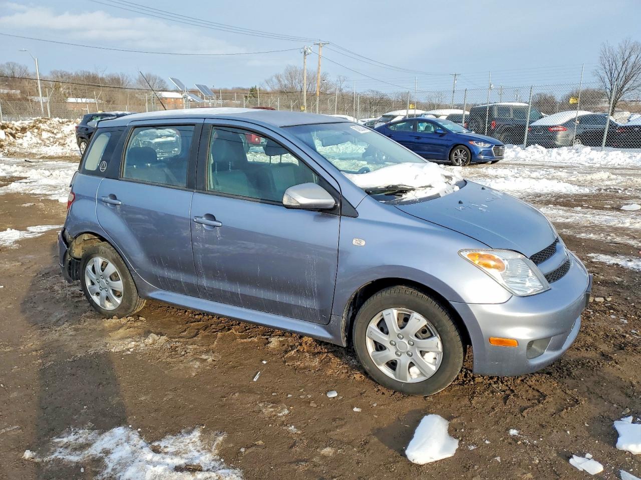 2006 Toyota Scion Xa Silver vin: JTKKT624465006603