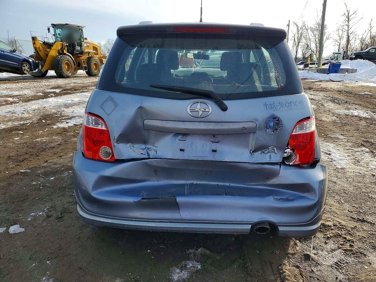 2006 Toyota Scion Xa Silver vin: JTKKT624465006603