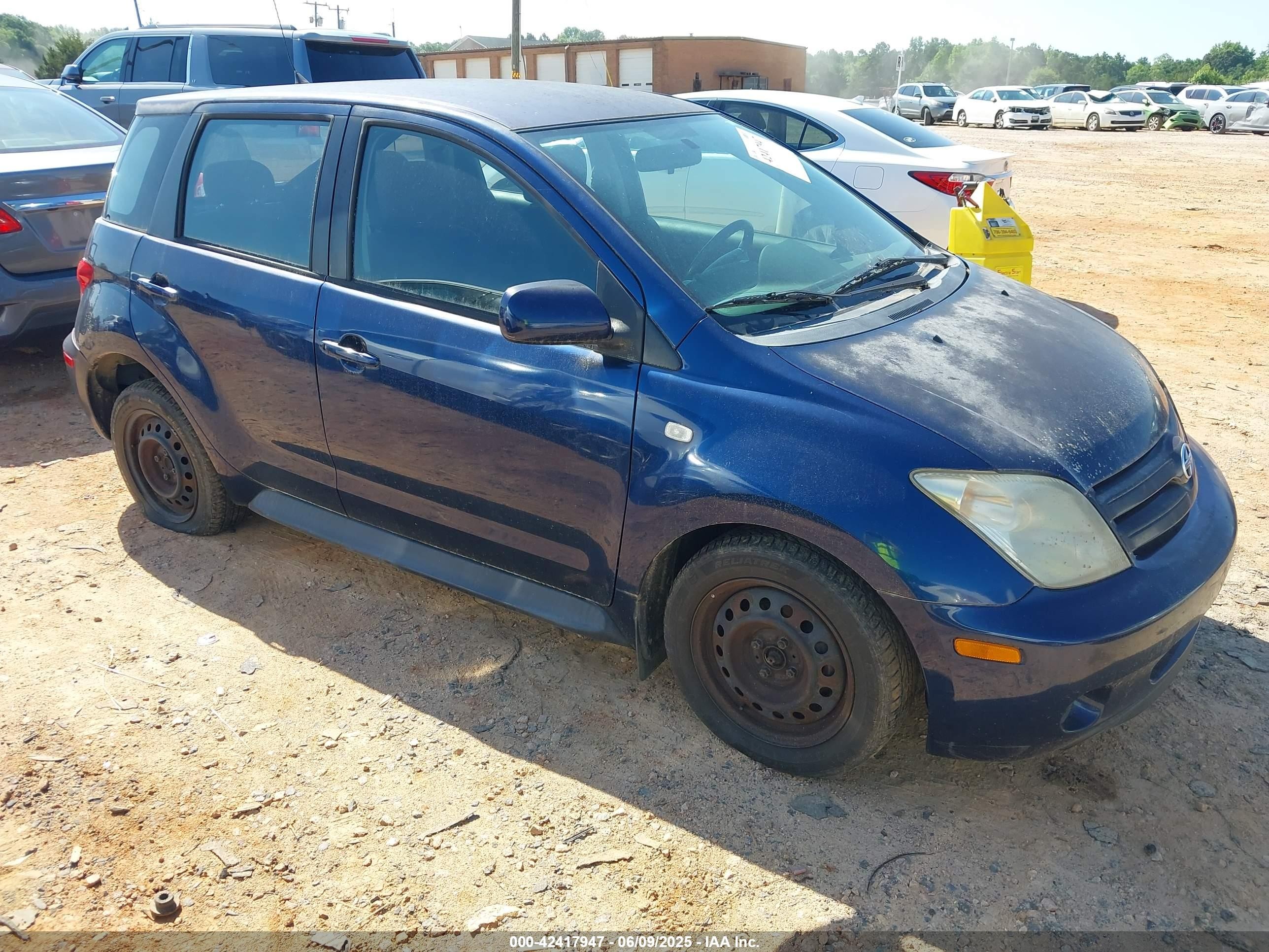 2005 Toyota Scion Xa   Синий vin: JTKKT624550124851