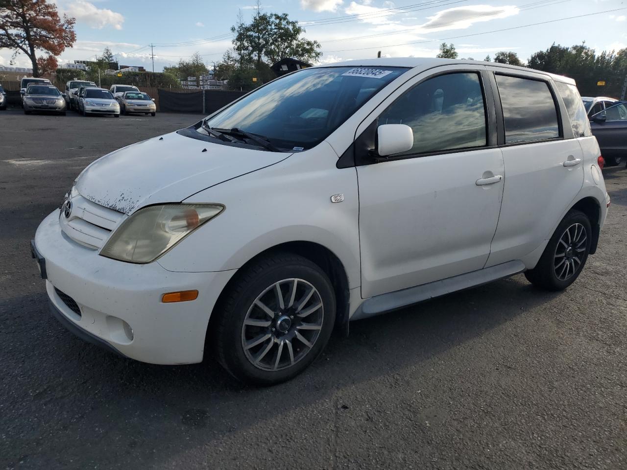 2005 Toyota Scion Xa Белый vin: JTKKT624650097949