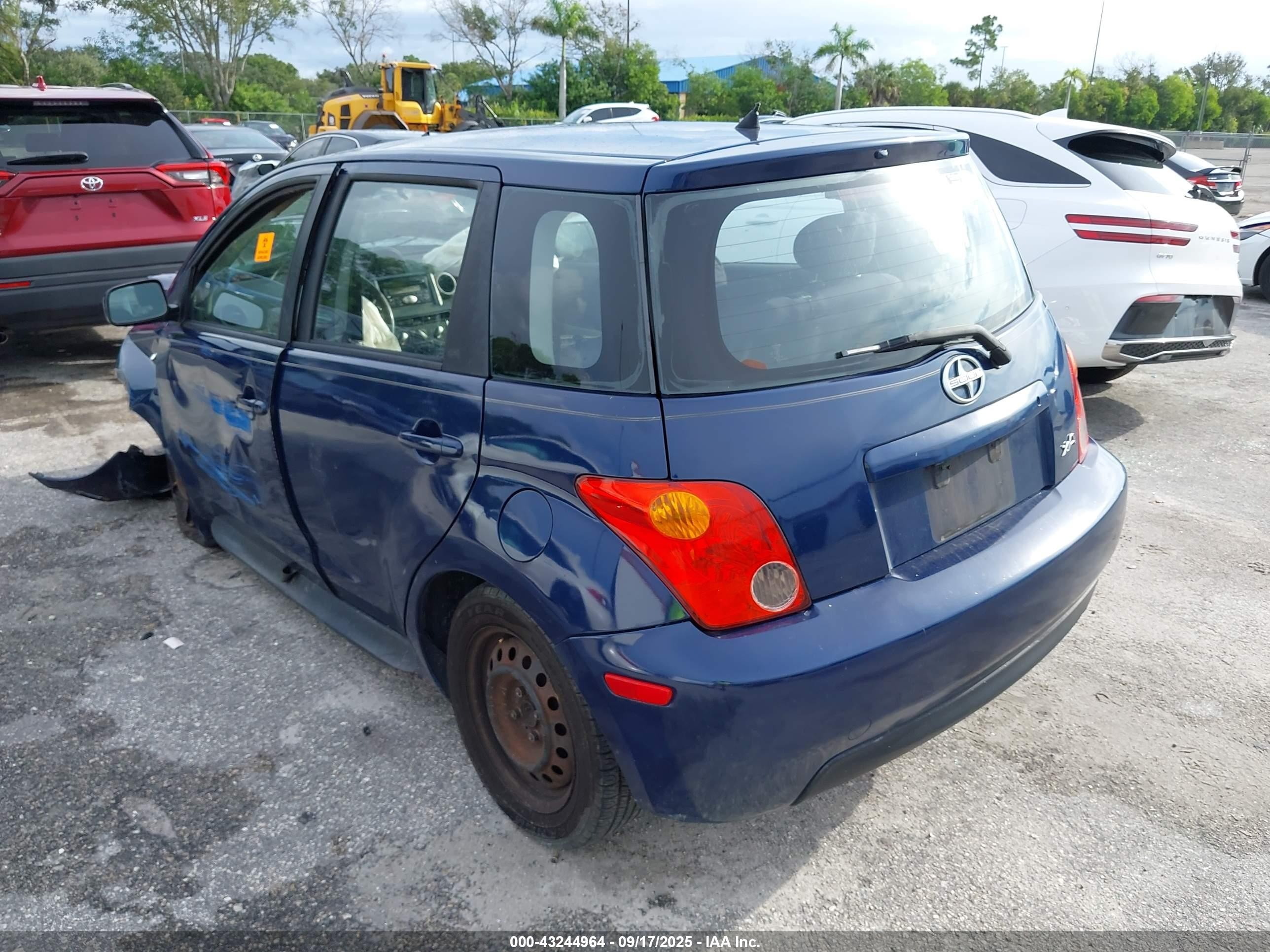 2005 Scion Xa   Blue vin: JTKKT624650114099