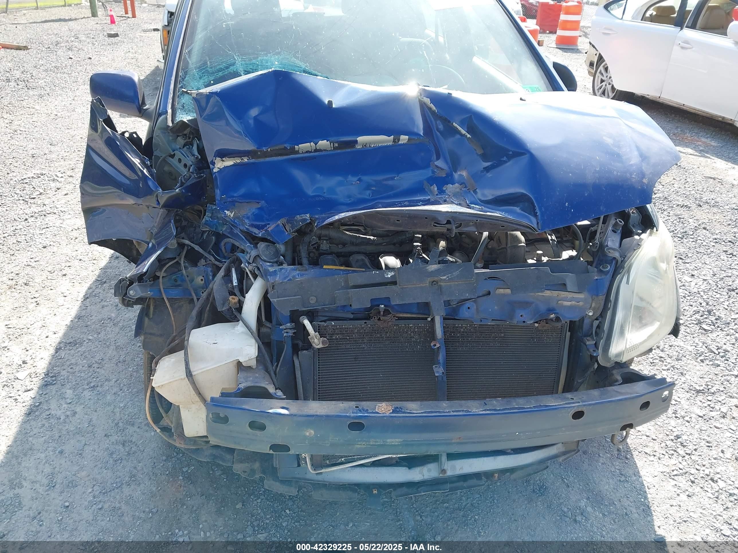 2005 Scion Xa   Blue vin: JTKKT624650123045
