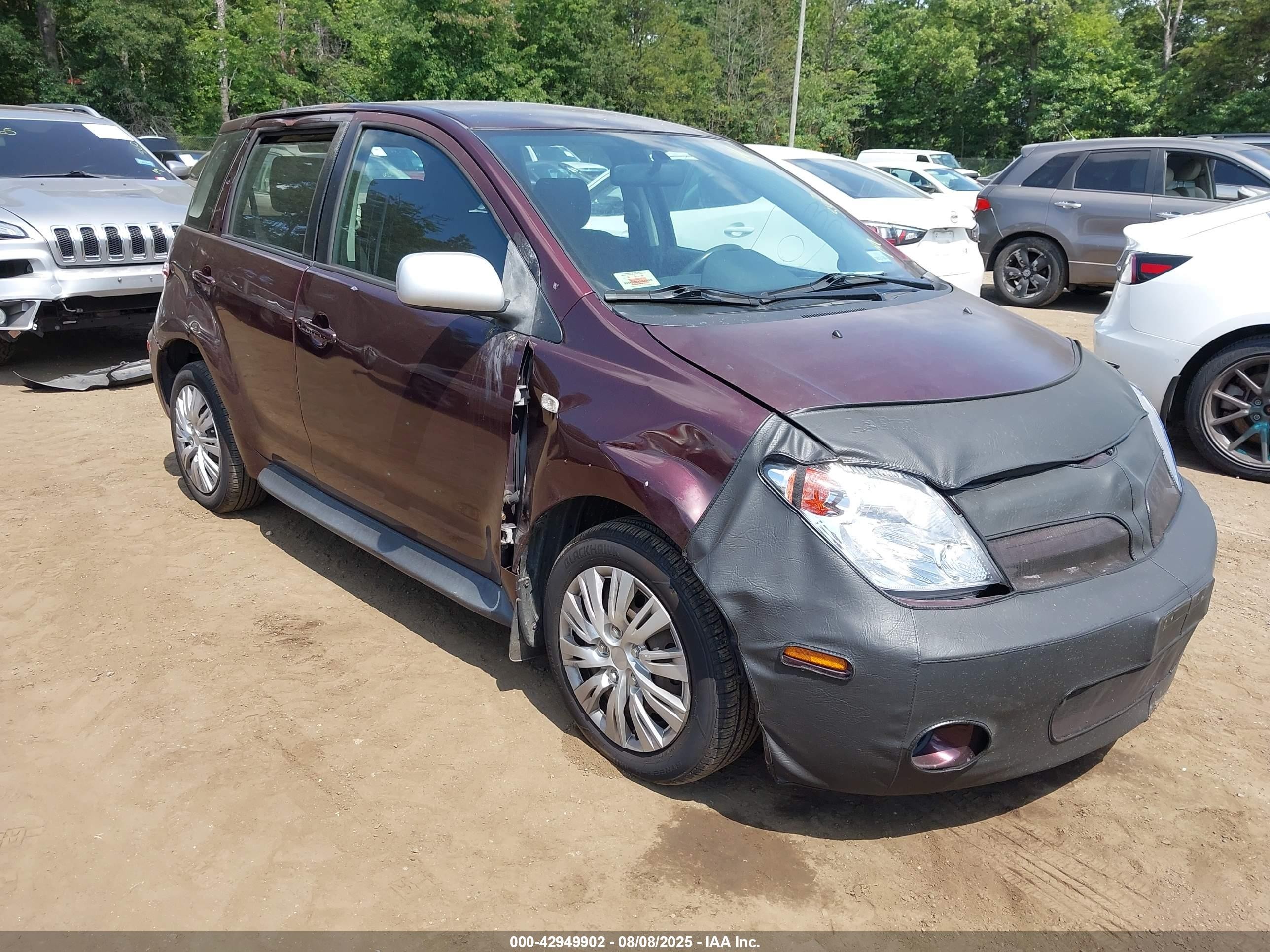 2005 Scion Xa   Maroon vin: JTKKT624750098978