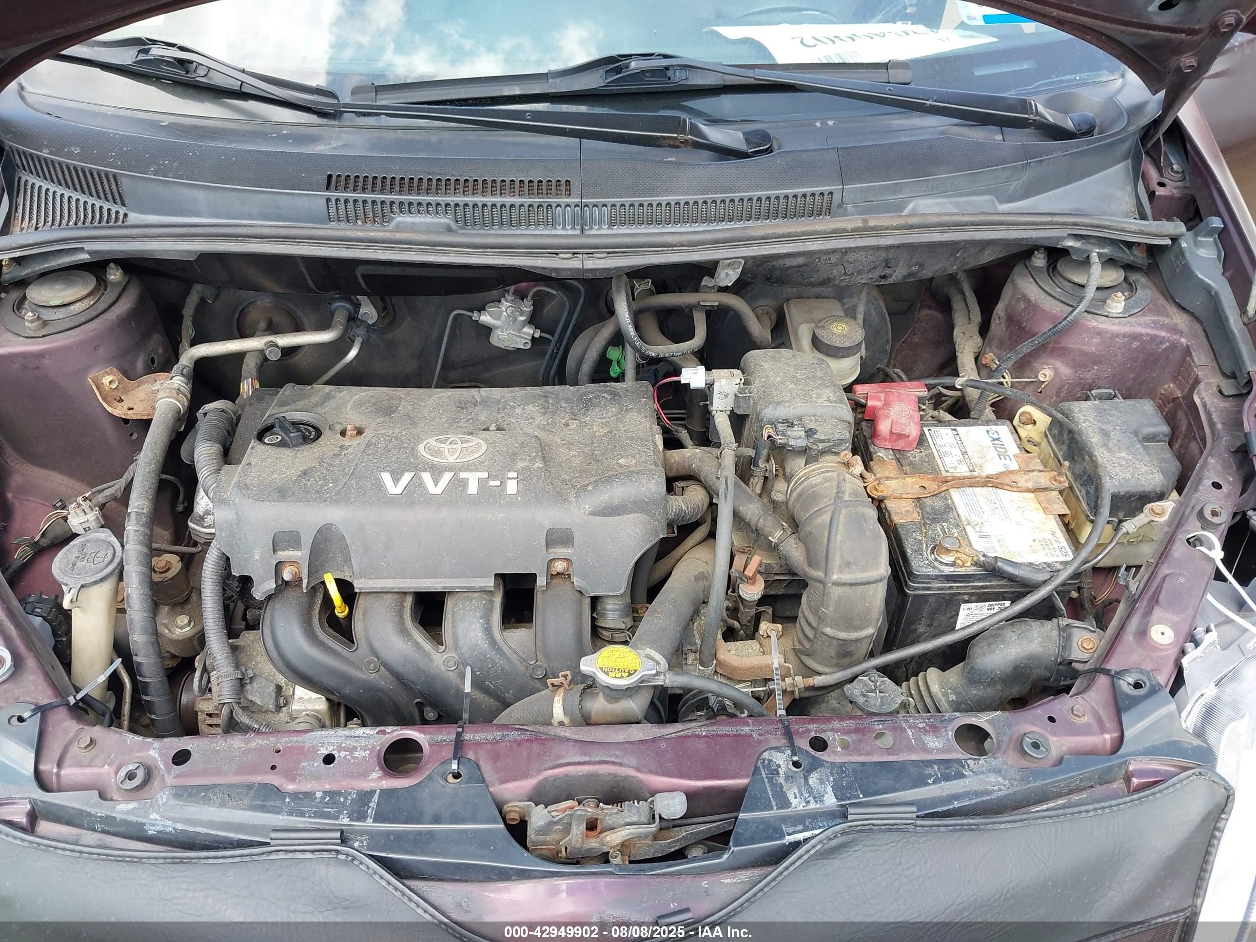2005 Scion Xa   Maroon vin: JTKKT624750098978