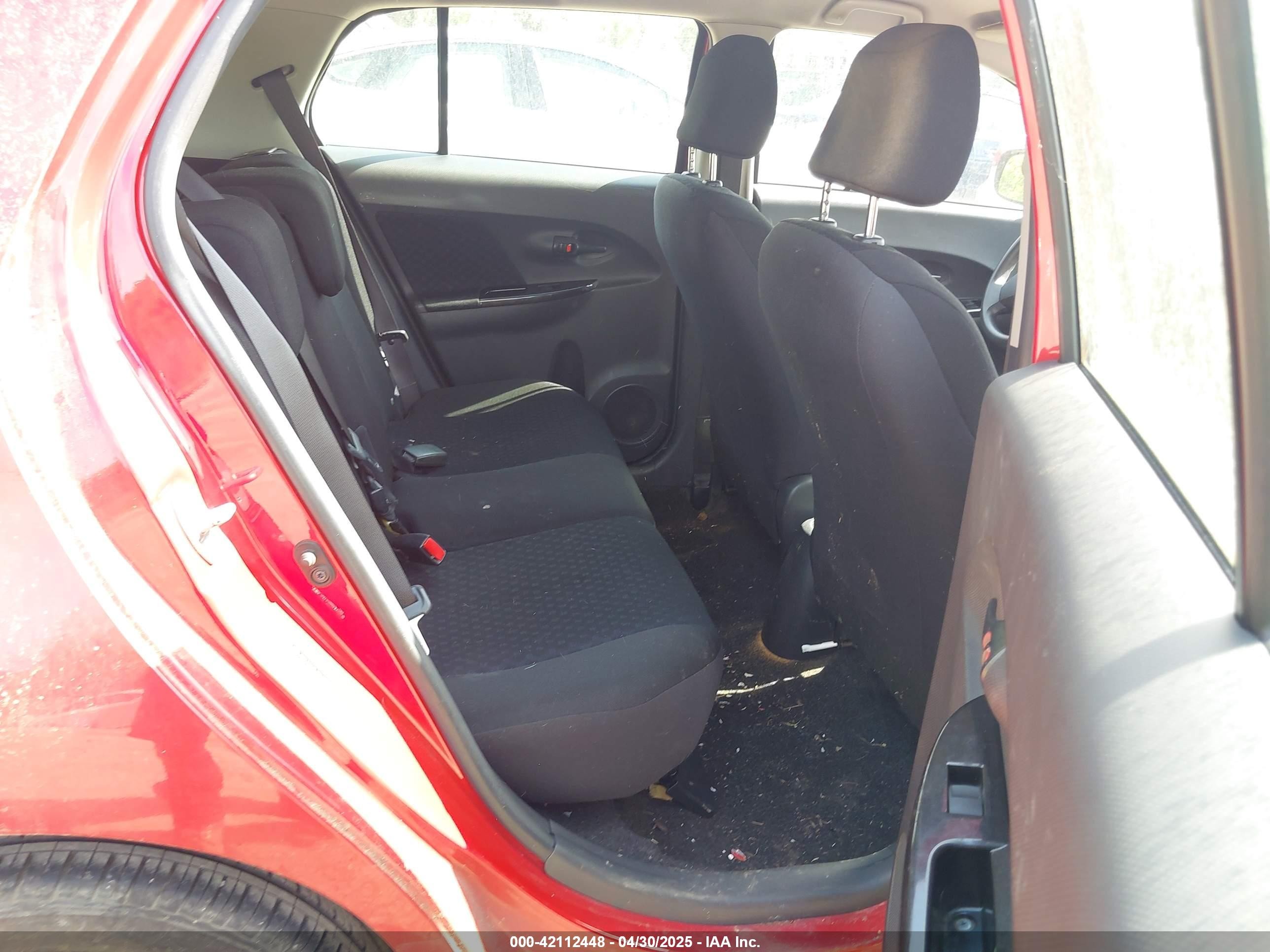 2008 Scion Xd   Red vin: JTKKU10448J001978