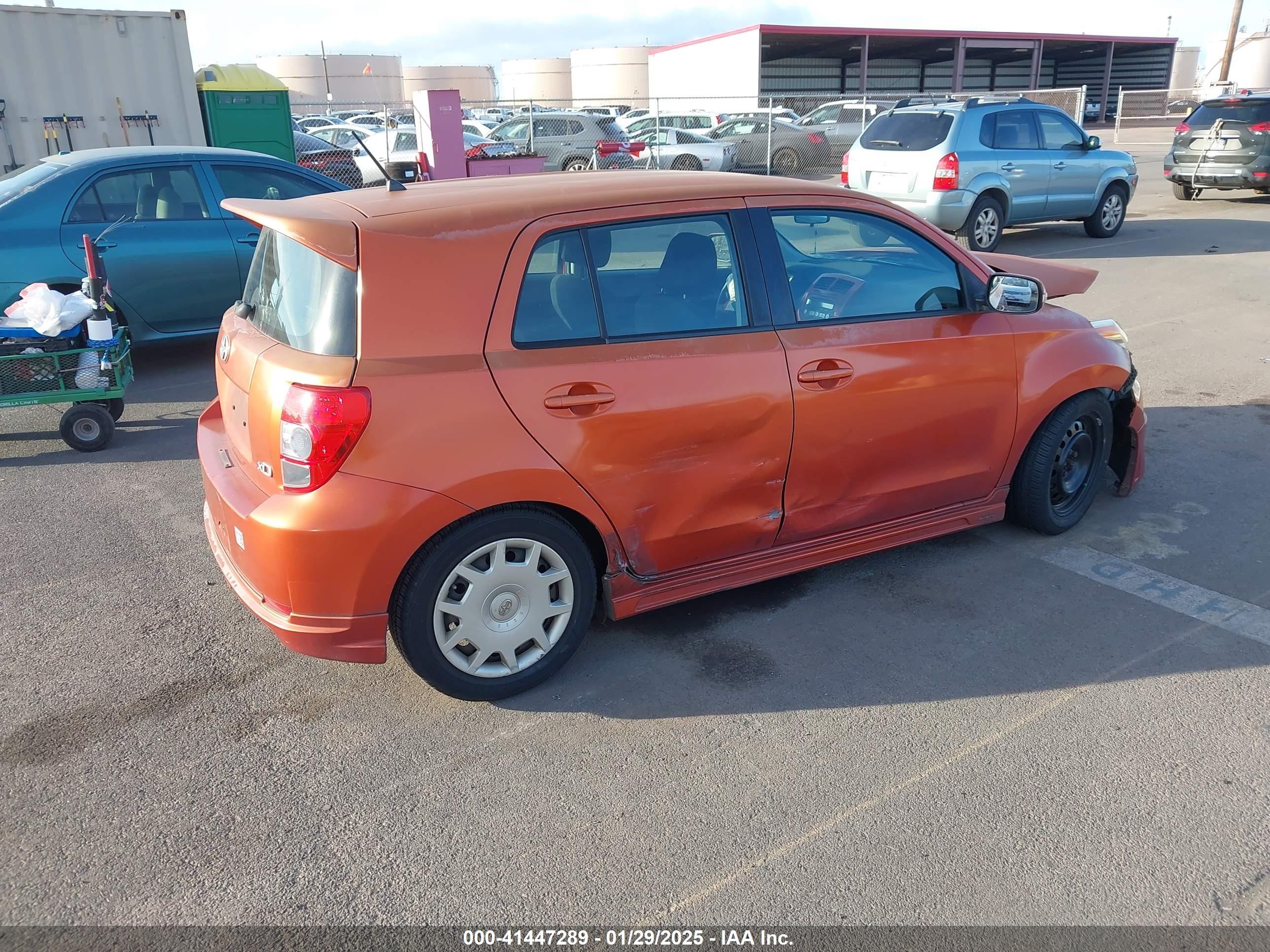 2008 Scion Xd   Orange vin: JTKKU10458J029966