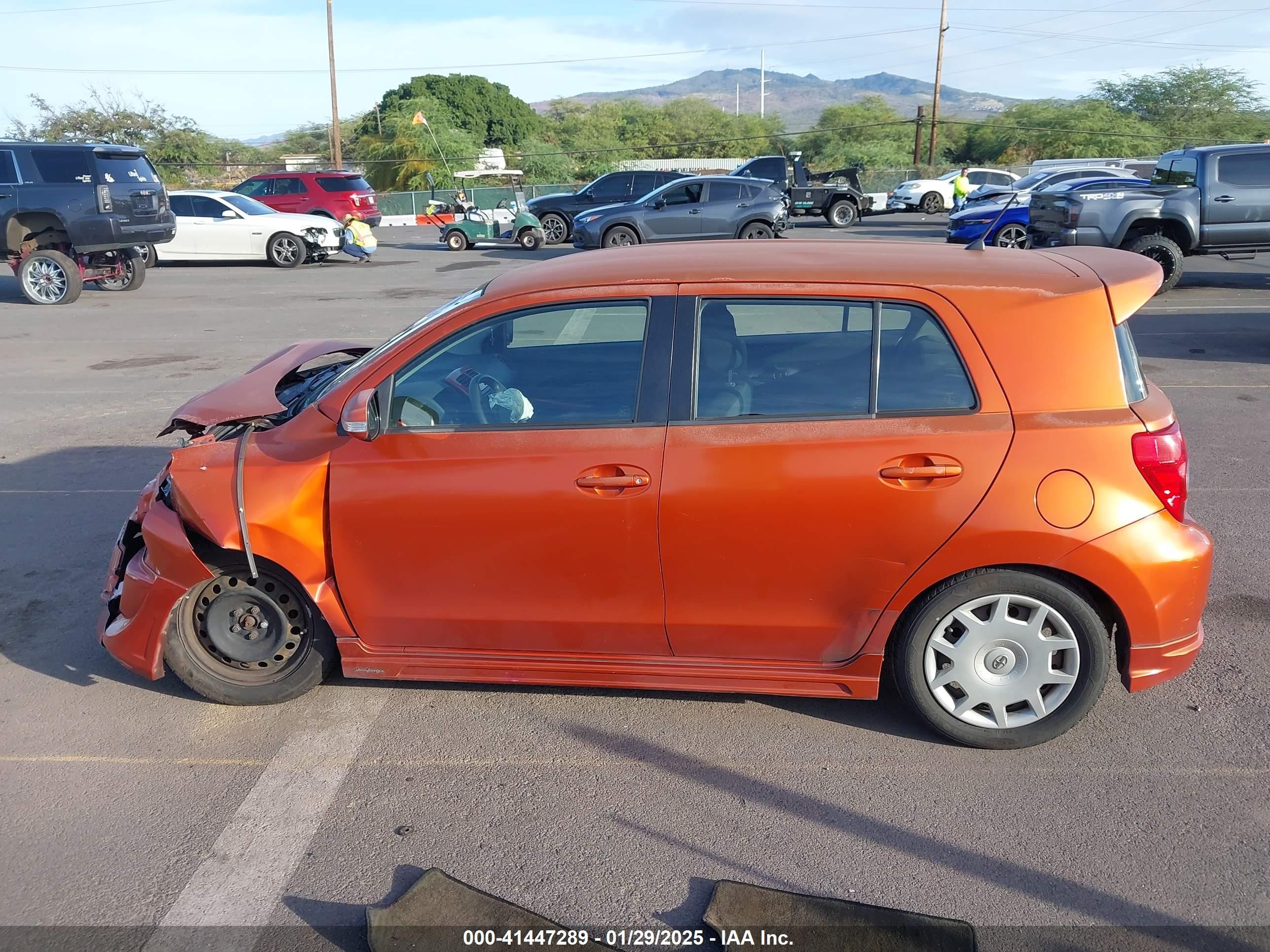 2008 Scion Xd   Orange vin: JTKKU10458J029966