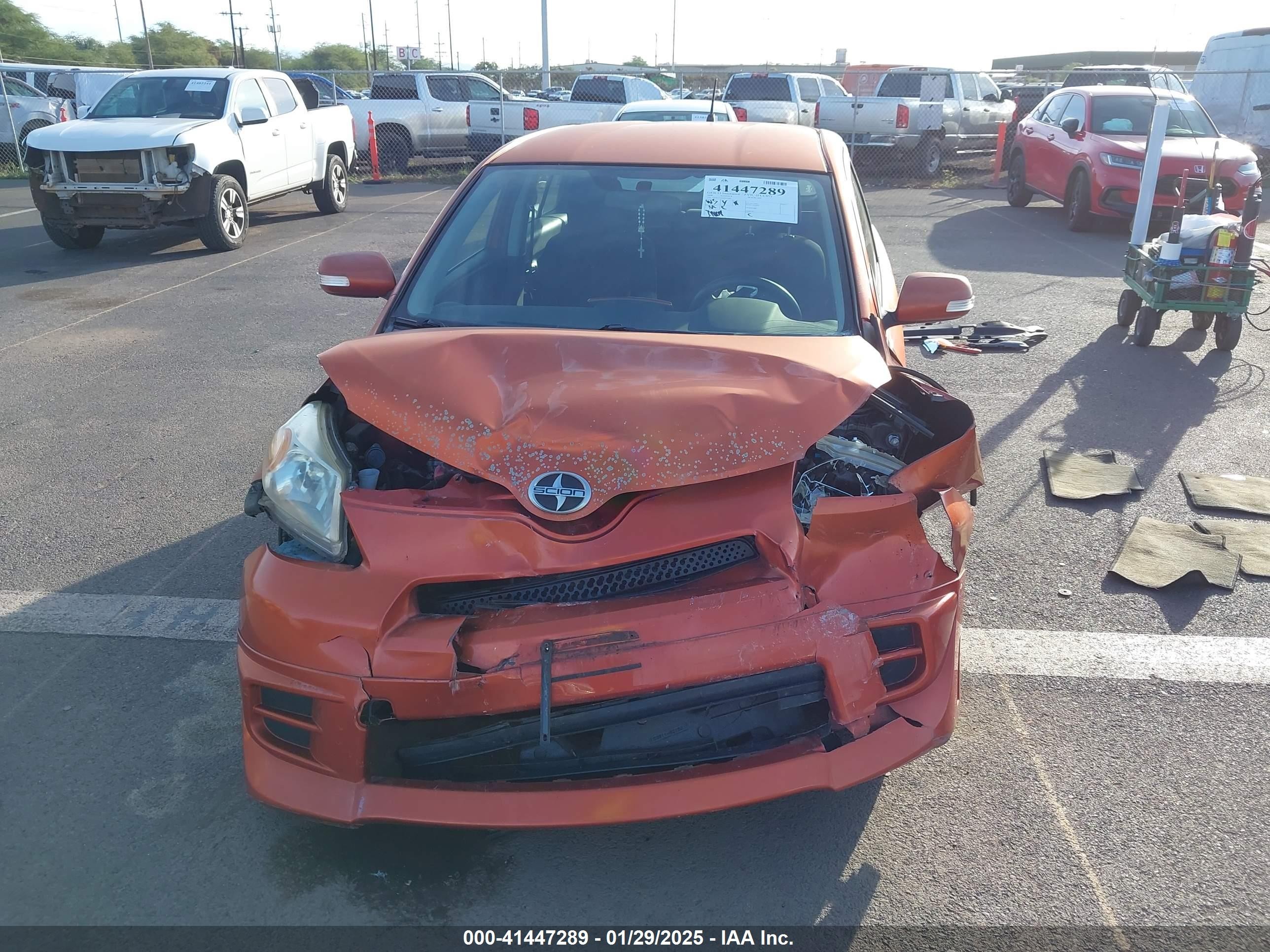 2008 Scion Xd   Orange vin: JTKKU10458J029966