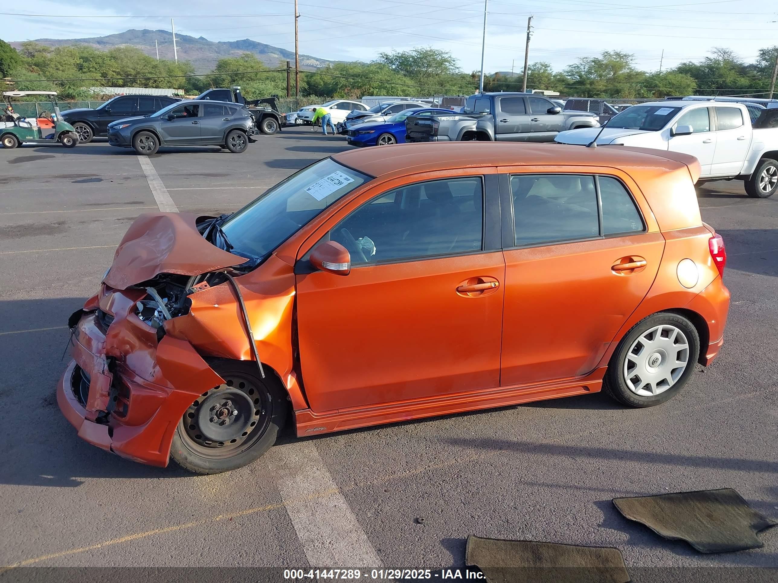 2008 Scion Xd   Orange vin: JTKKU10458J029966
