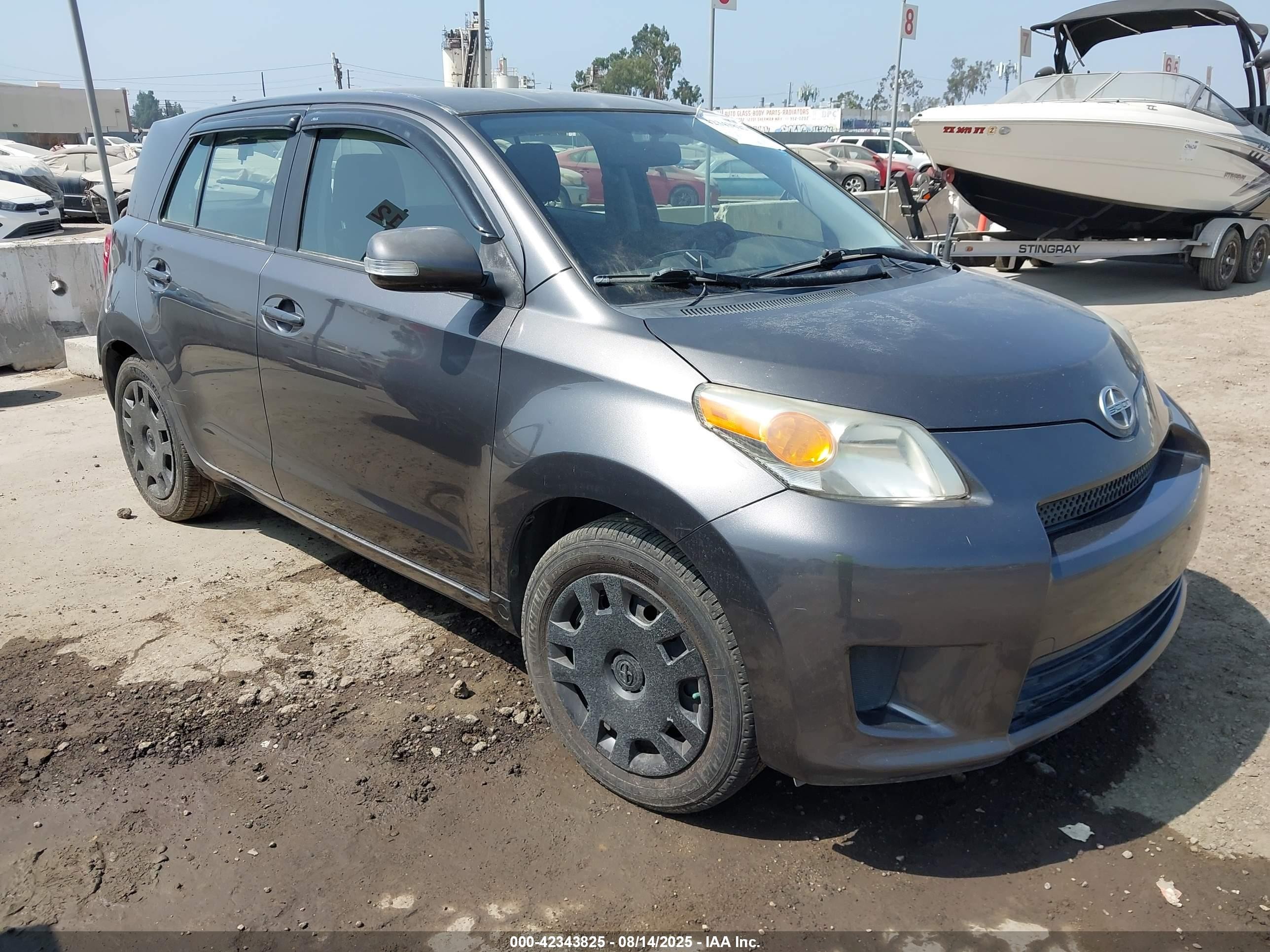 2008 Scion Xd   Gray vin: JTKKU10468J015199