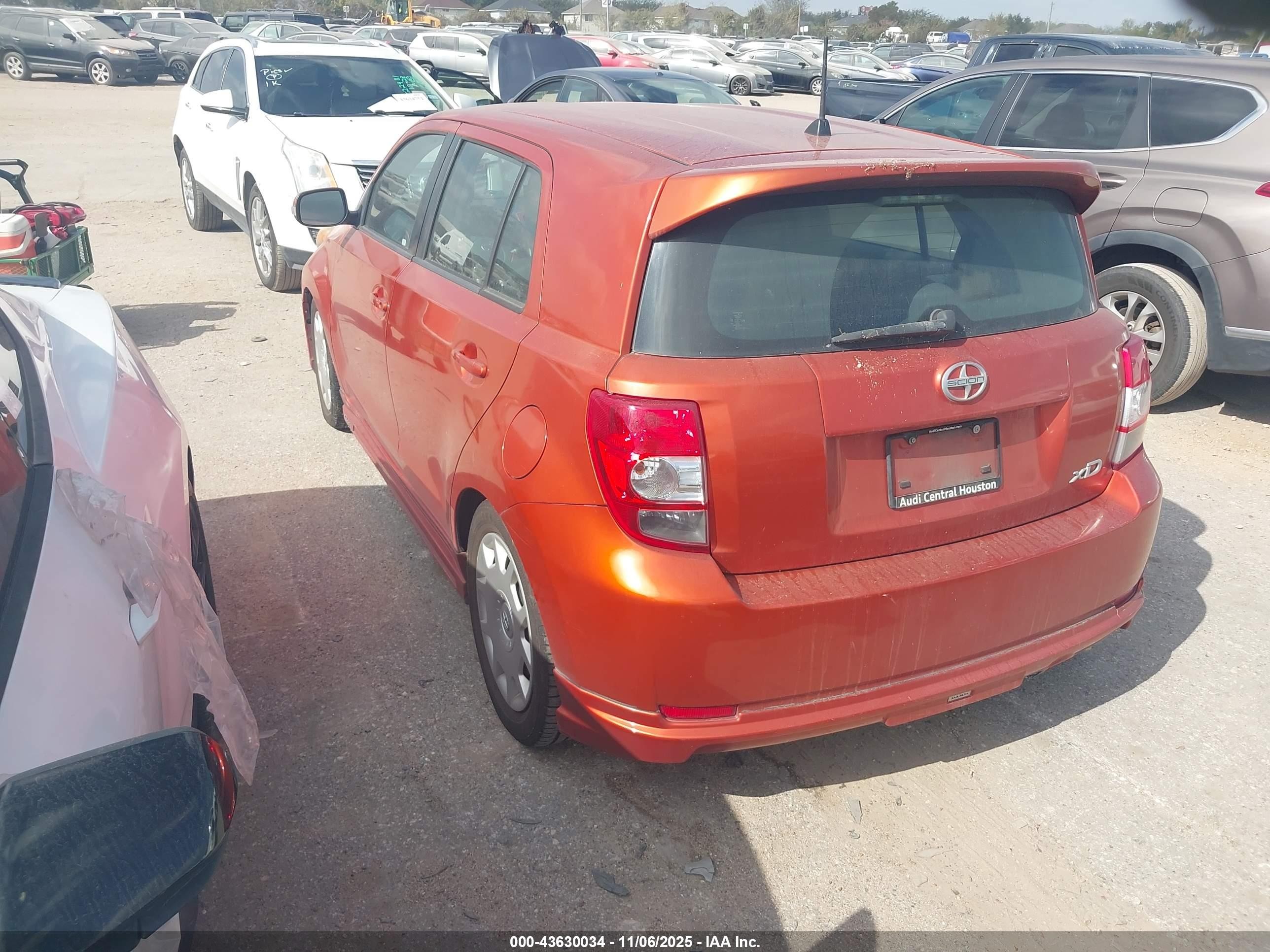 2008 Toyota Scion Xd   Orange vin: JTKKU10478J030794