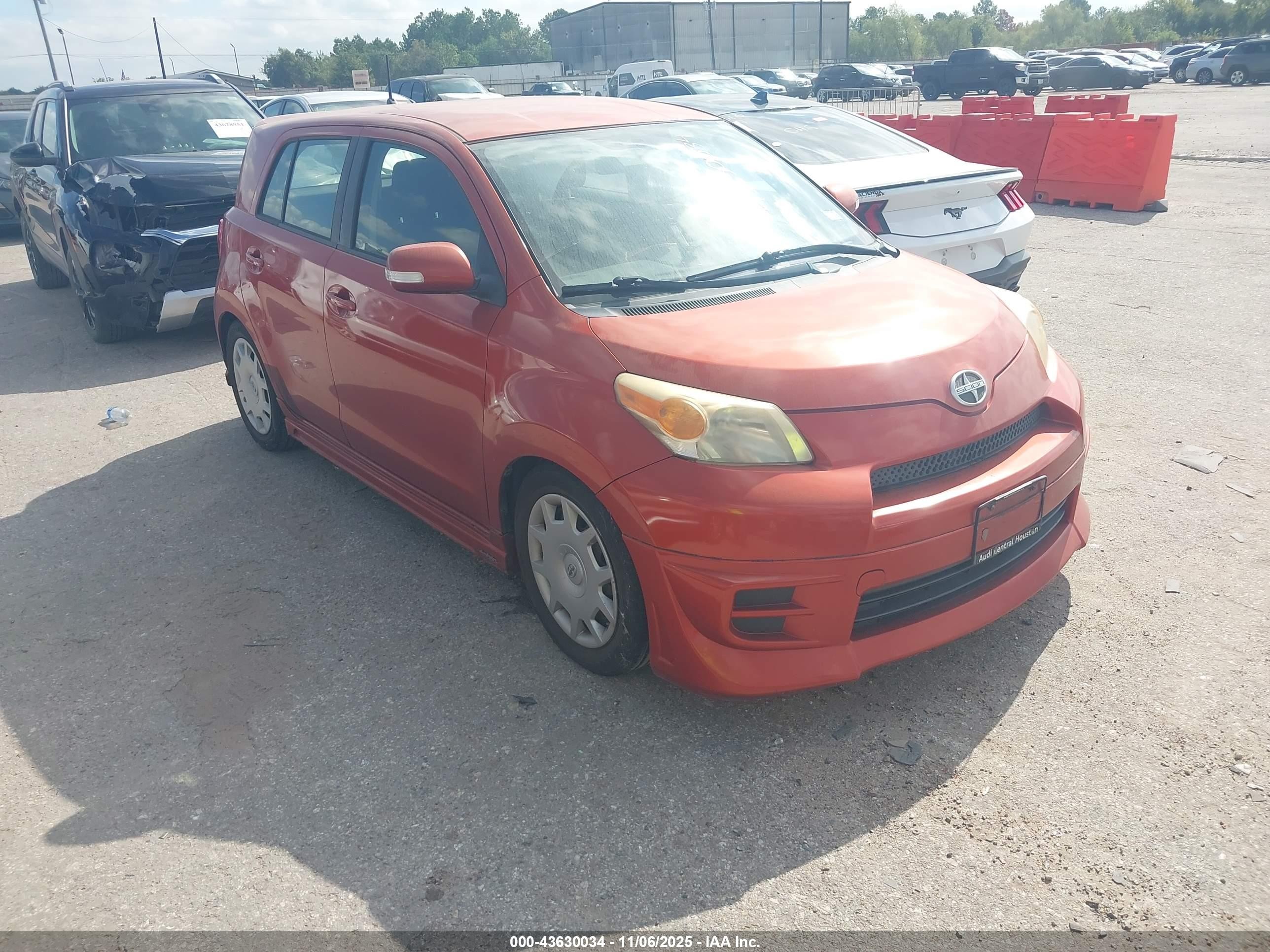 2008 Toyota Scion Xd   Orange vin: JTKKU10478J030794
