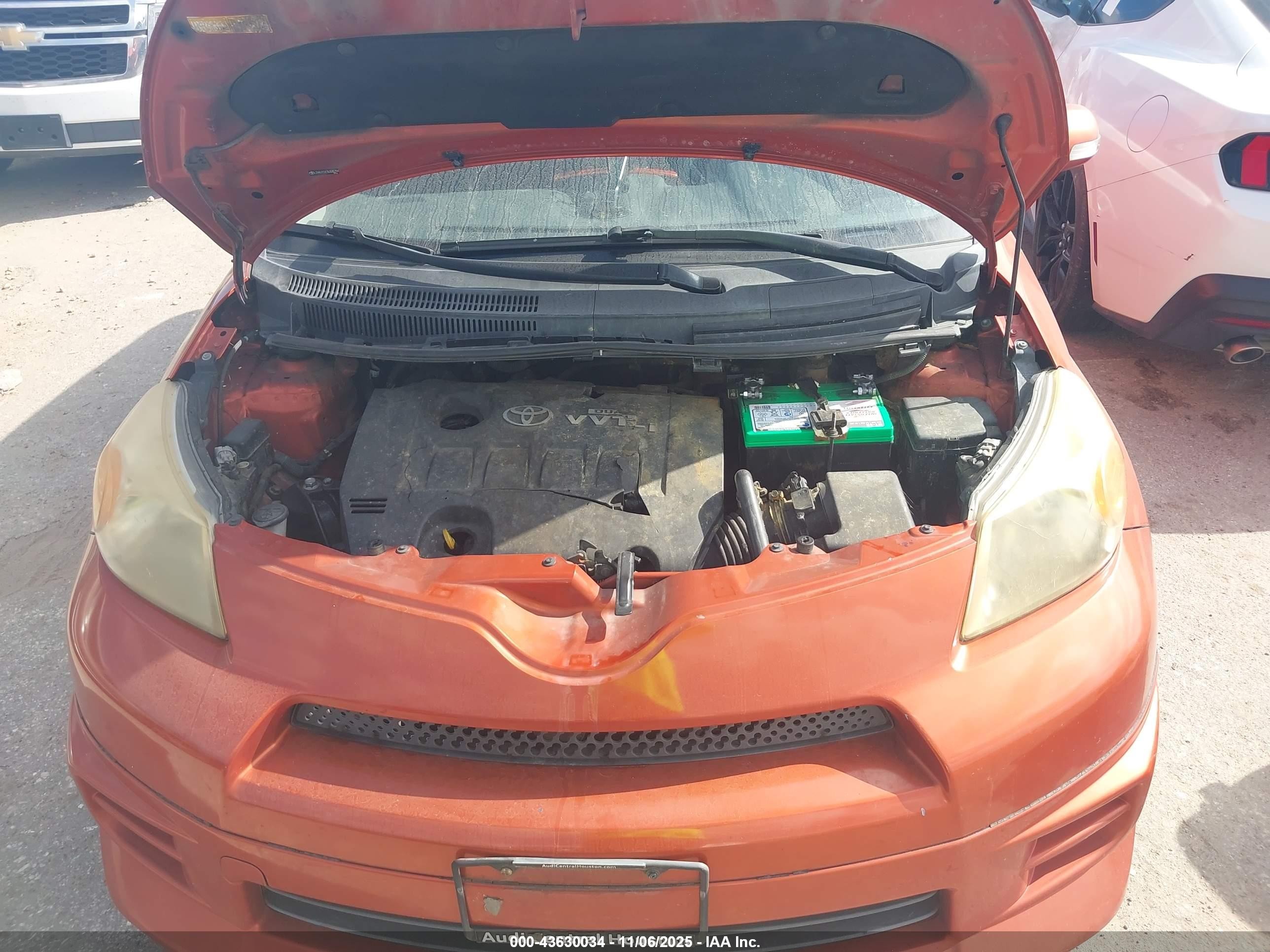 2008 Toyota Scion Xd   Orange vin: JTKKU10478J030794