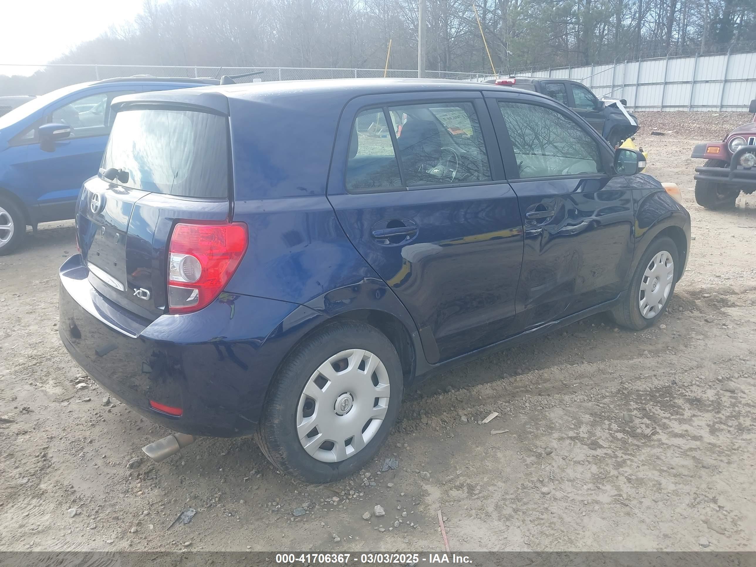 2008 Scion Xd   Dark Blue vin: JTKKU10488J016547