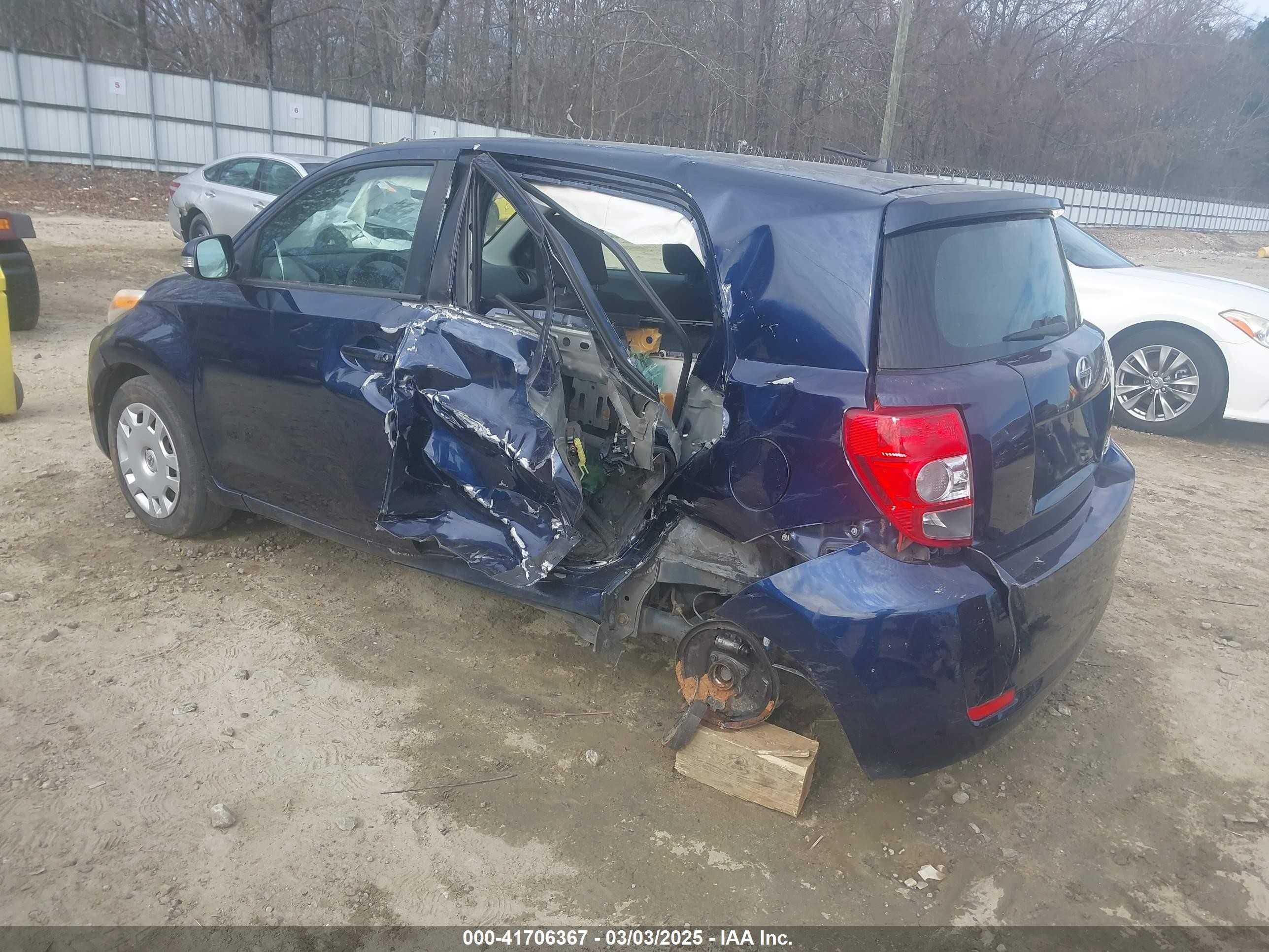 2008 Scion Xd   Dark Blue vin: JTKKU10488J016547