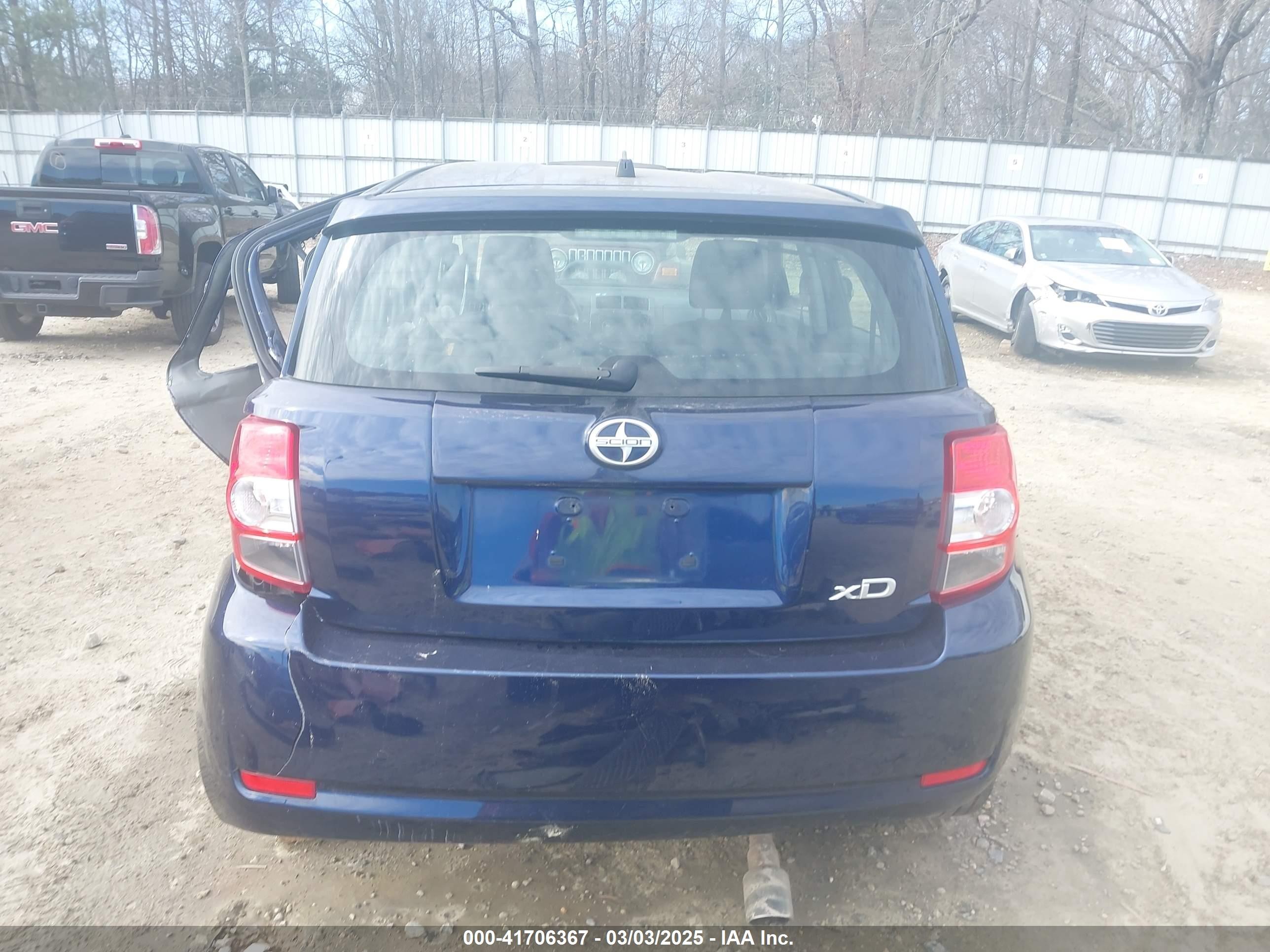 2008 Scion Xd   Dark Blue vin: JTKKU10488J016547