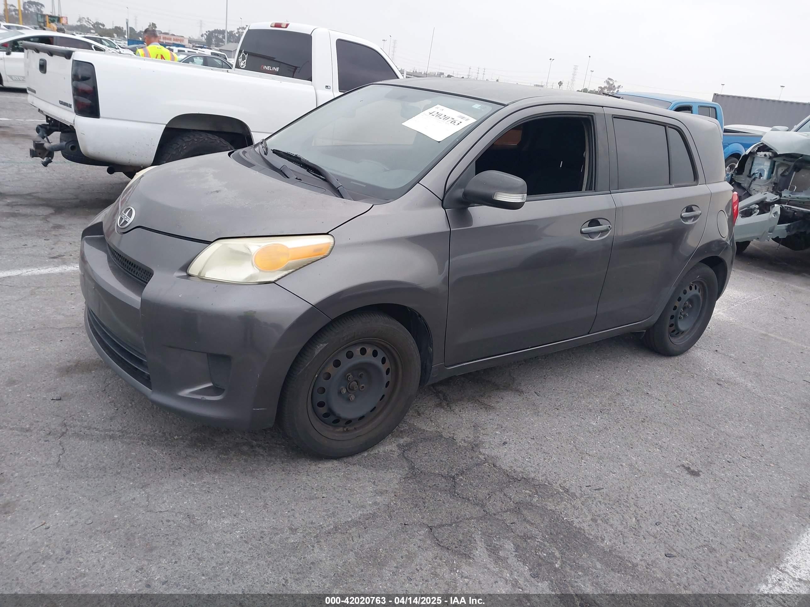 2008 Scion Xd   Gray vin: JTKKU104X8J028277