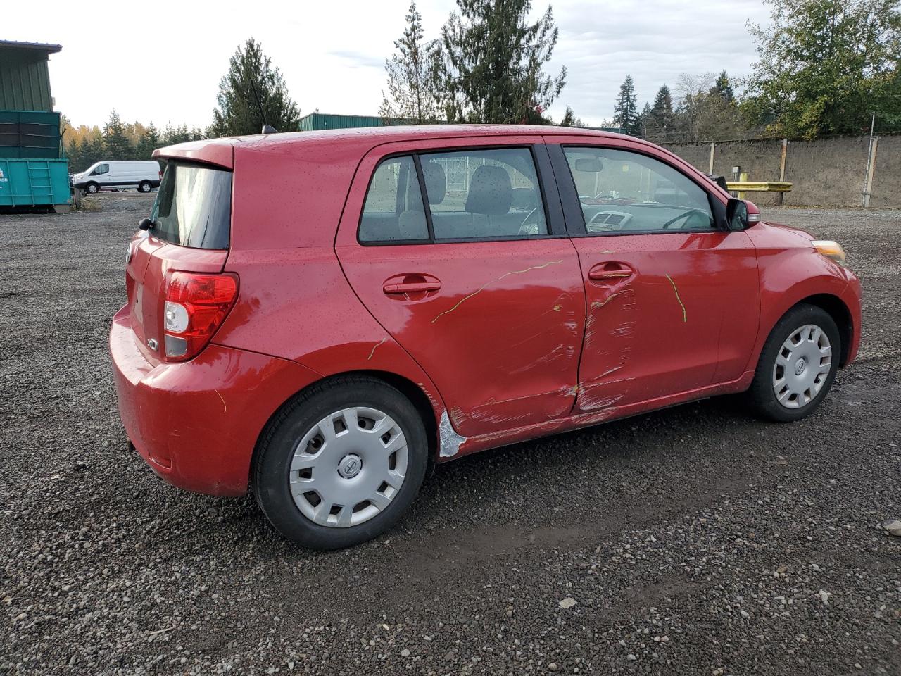 2011 Toyota Scion Xd Red vin: JTKKU4B40B1014572
