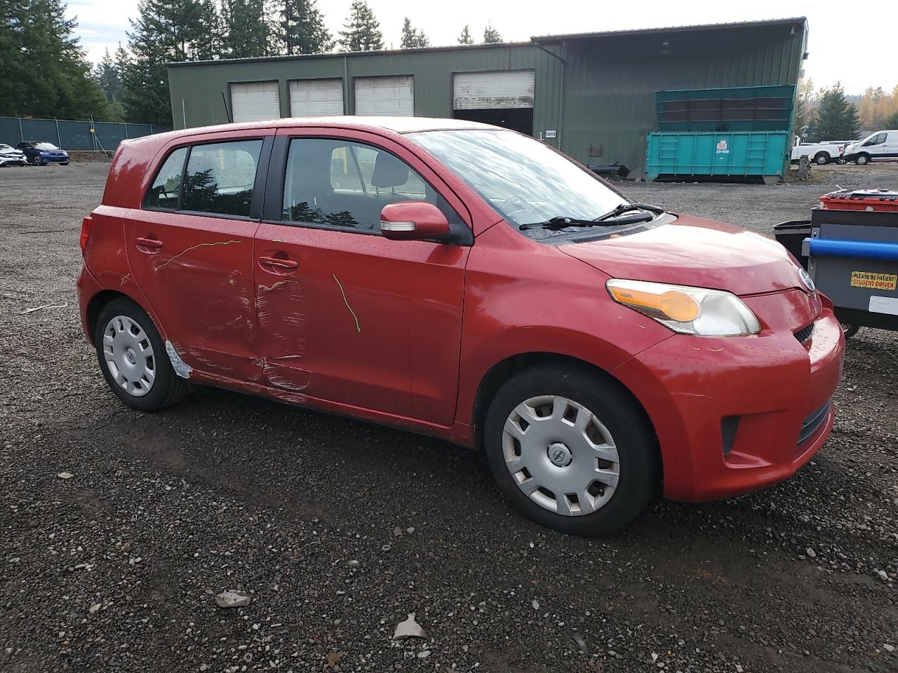 2011 Toyota Scion Xd Red vin: JTKKU4B40B1014572