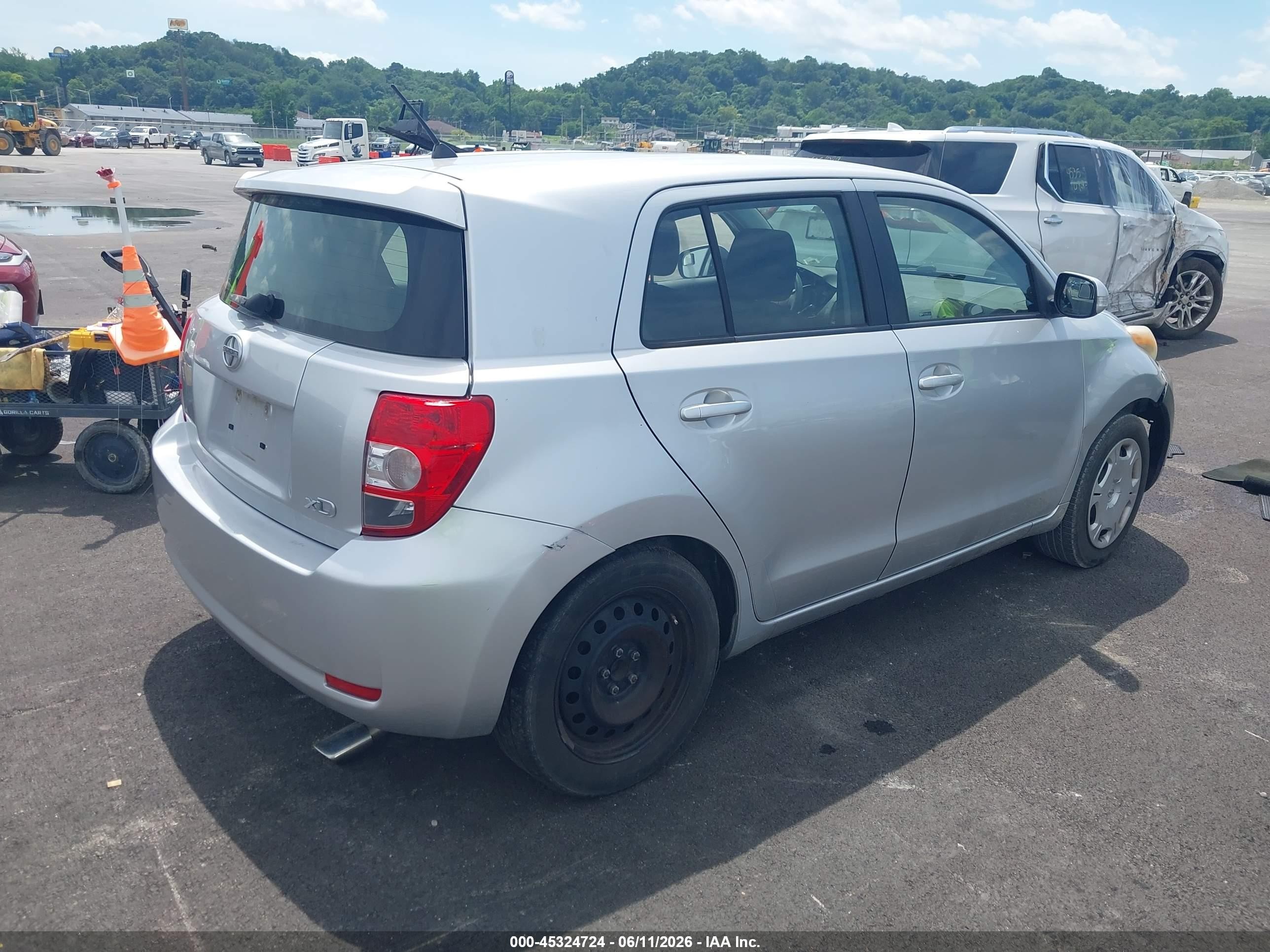 2012 Scion Xd   Silver vin: JTKKU4B41C1015618
