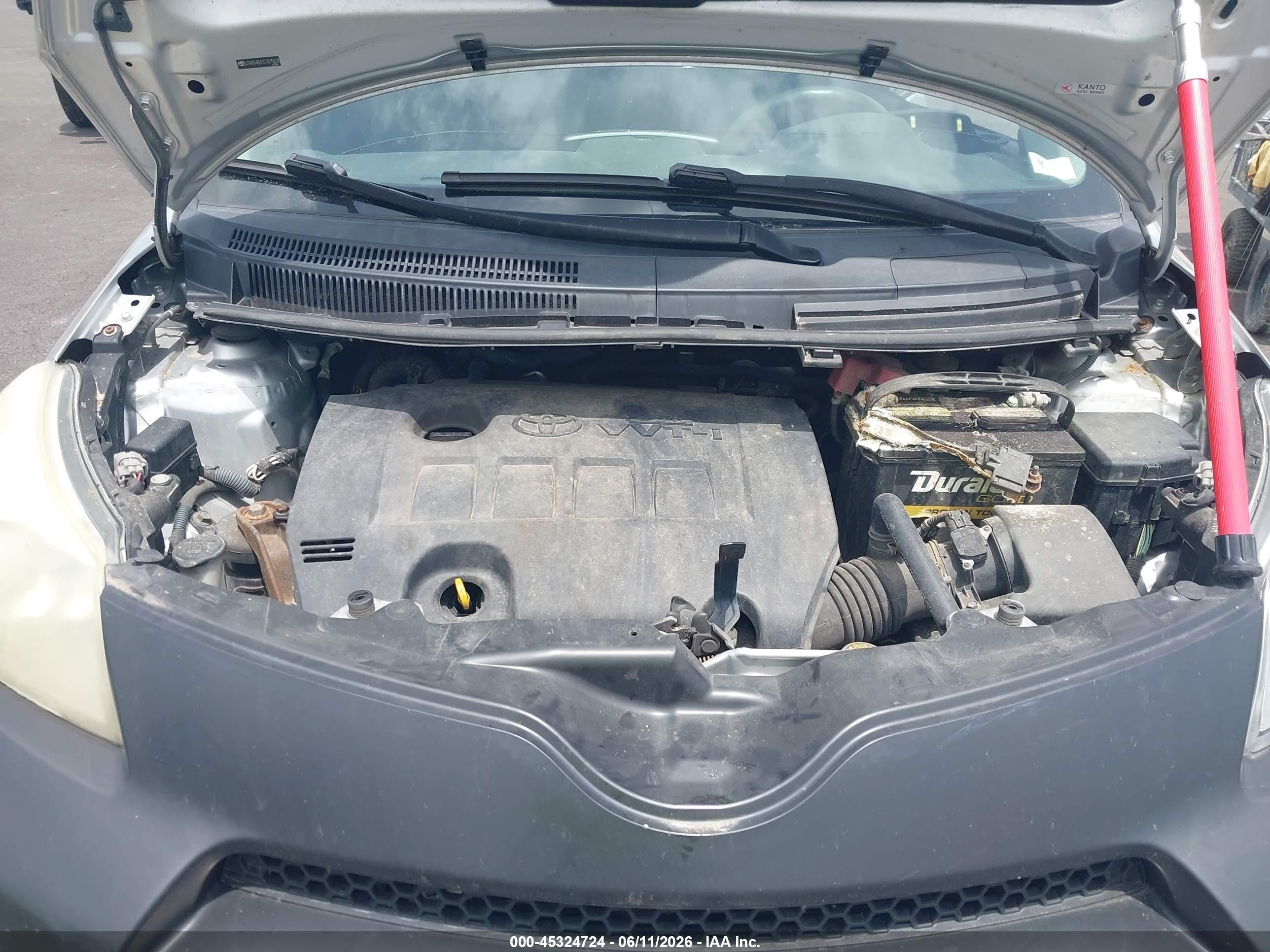 2012 Scion Xd   Silver vin: JTKKU4B41C1015618