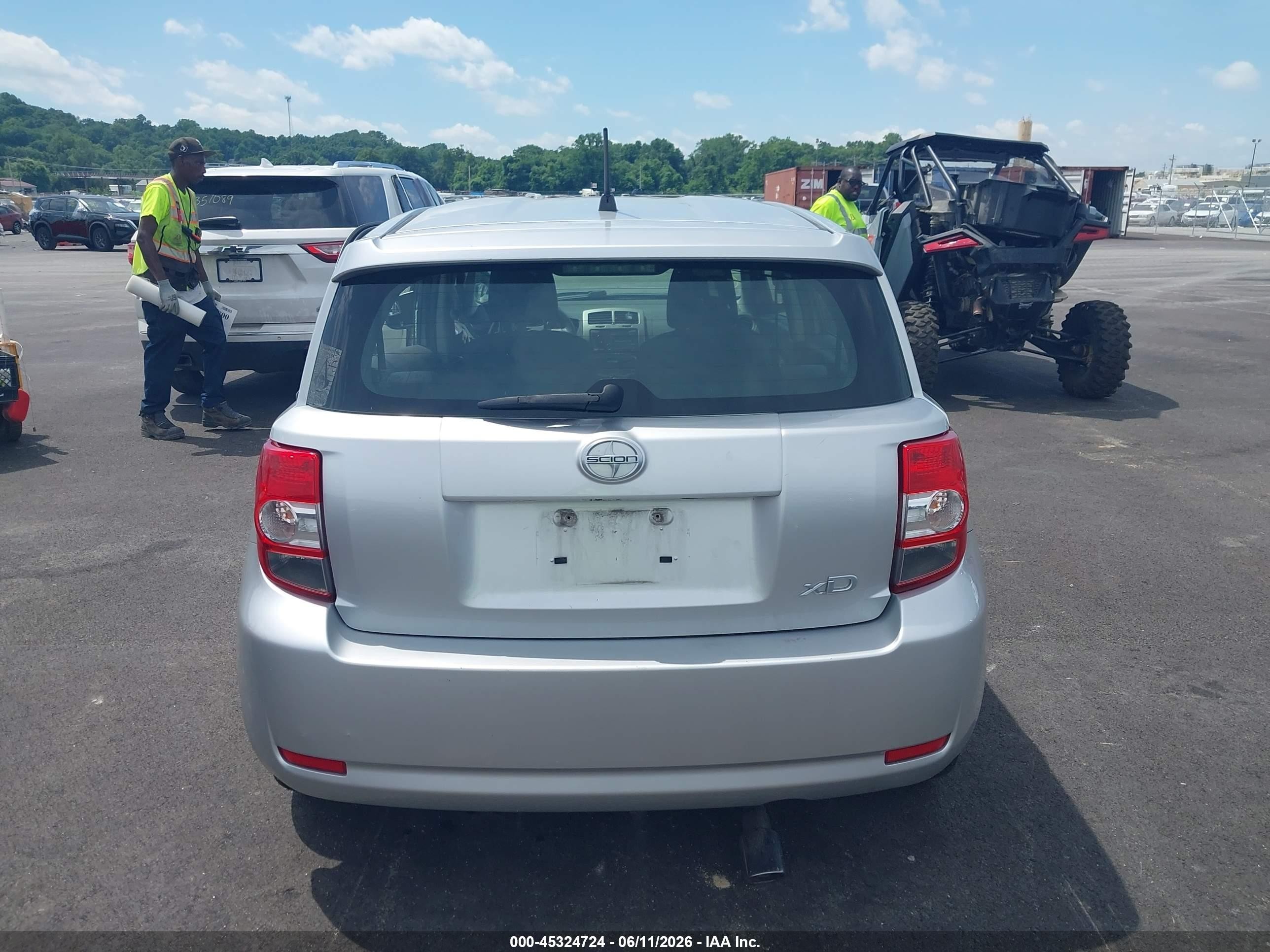 2012 Scion Xd   Silver vin: JTKKU4B41C1015618