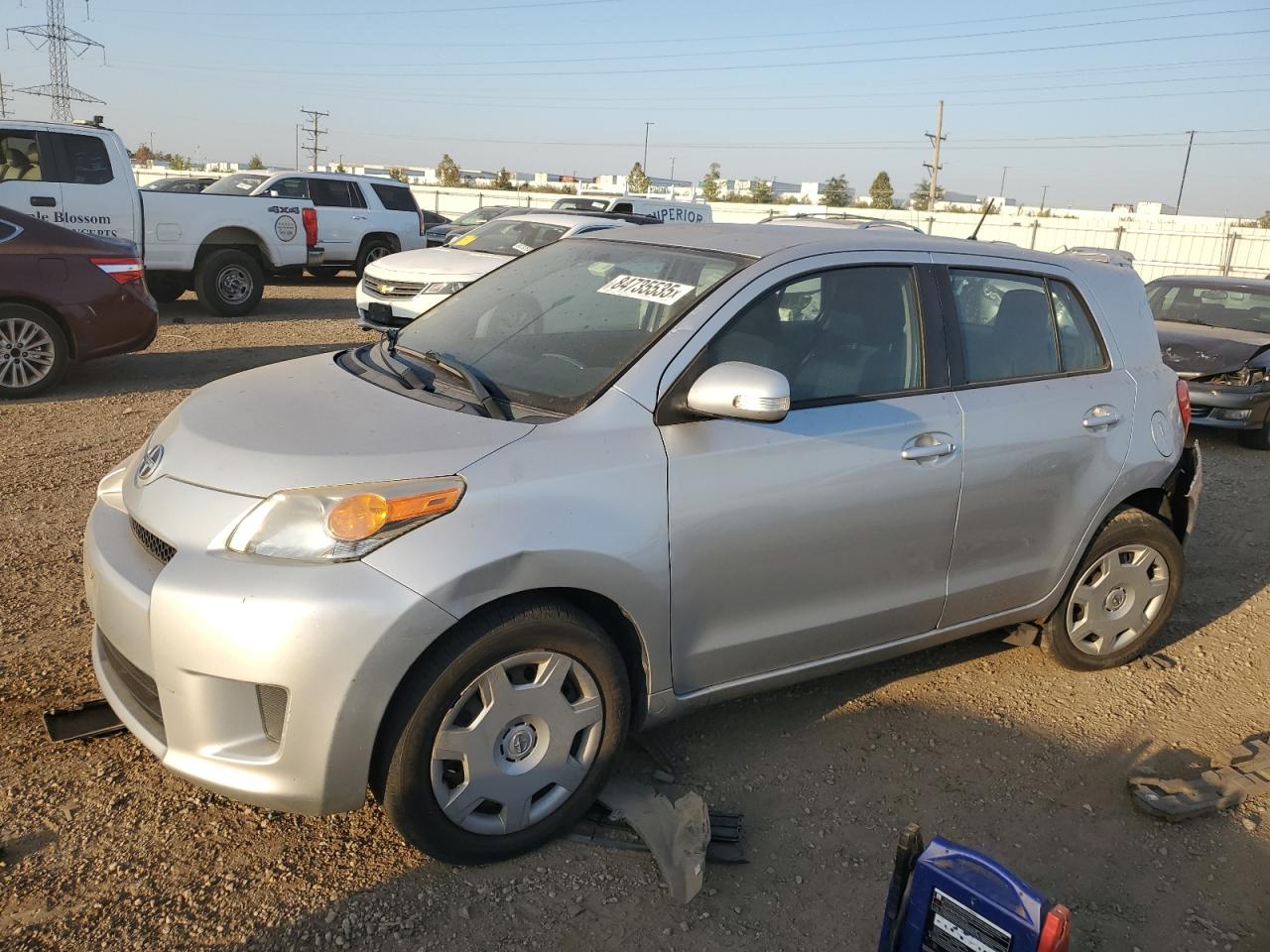 2012 Toyota Scion Xd Gray vin: JTKKU4B42C1018656