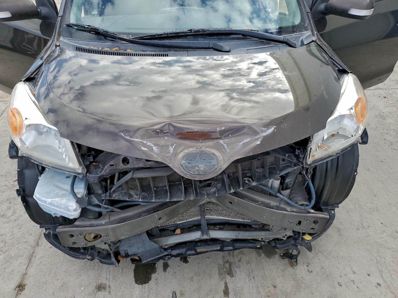 2011 Toyota Scion Xd Brown vin: JTKKU4B44B1009908